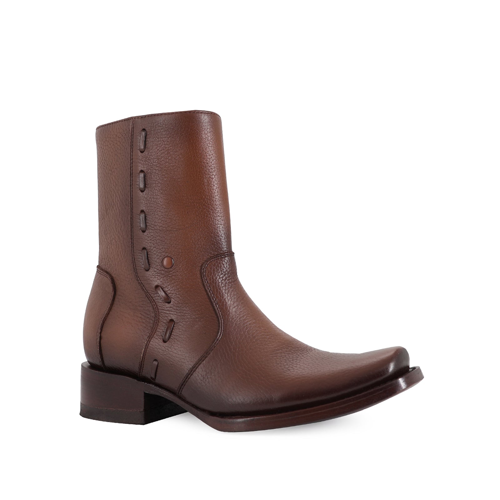 Botin Vaquero Estilo Vegas Brandy