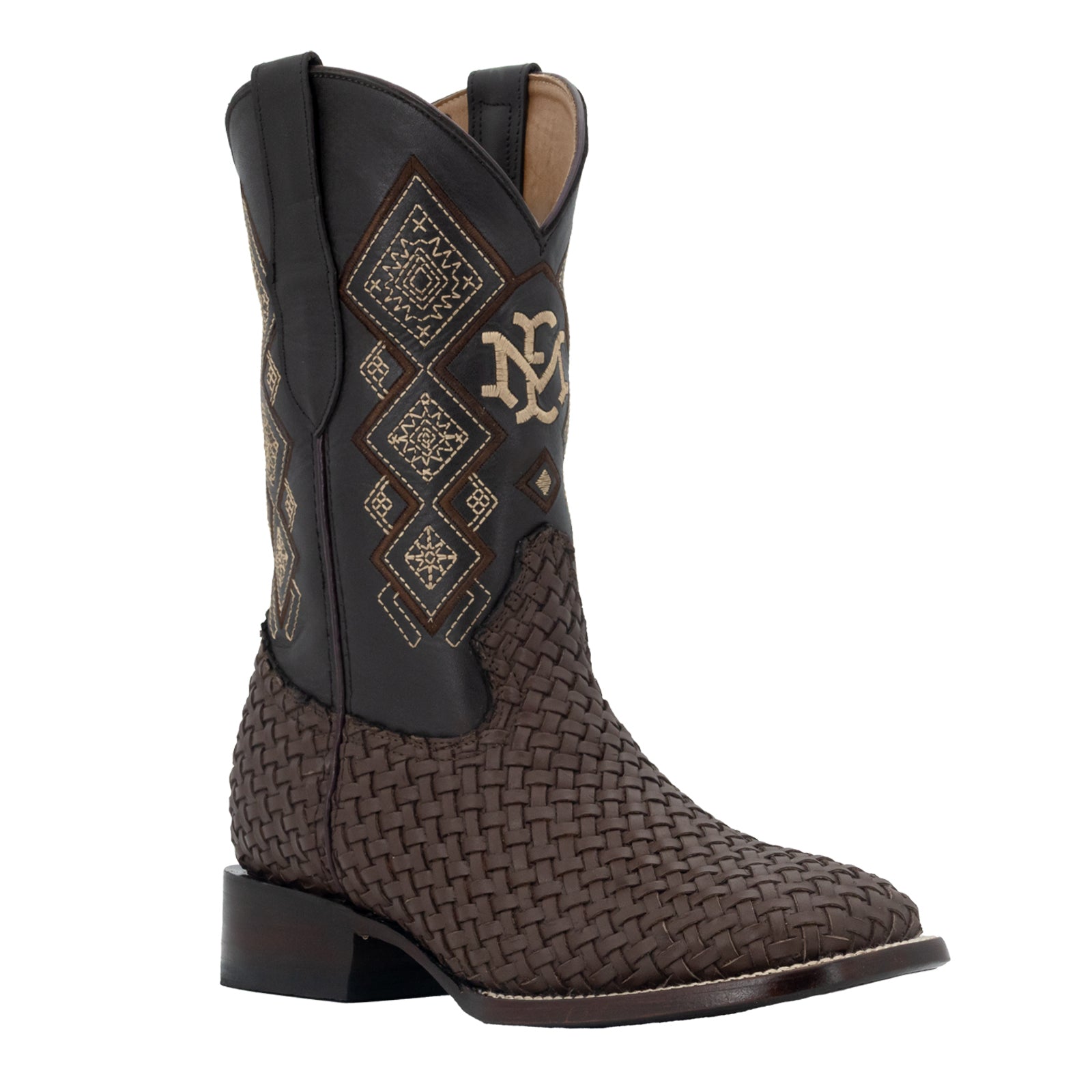 Bota Vaquera Bulldog Petatillo Café