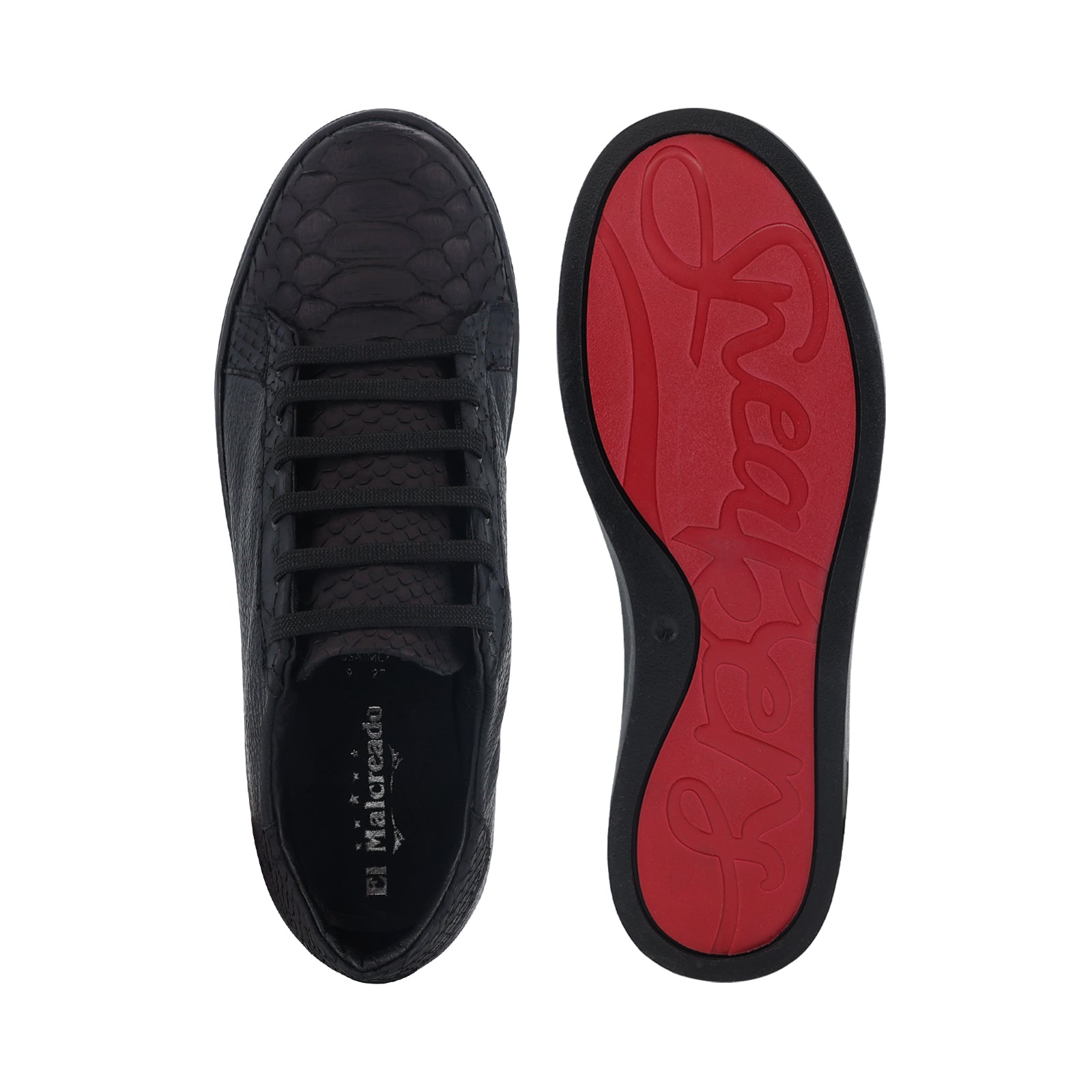 Tenis Max En Piel De Piton Nobuck