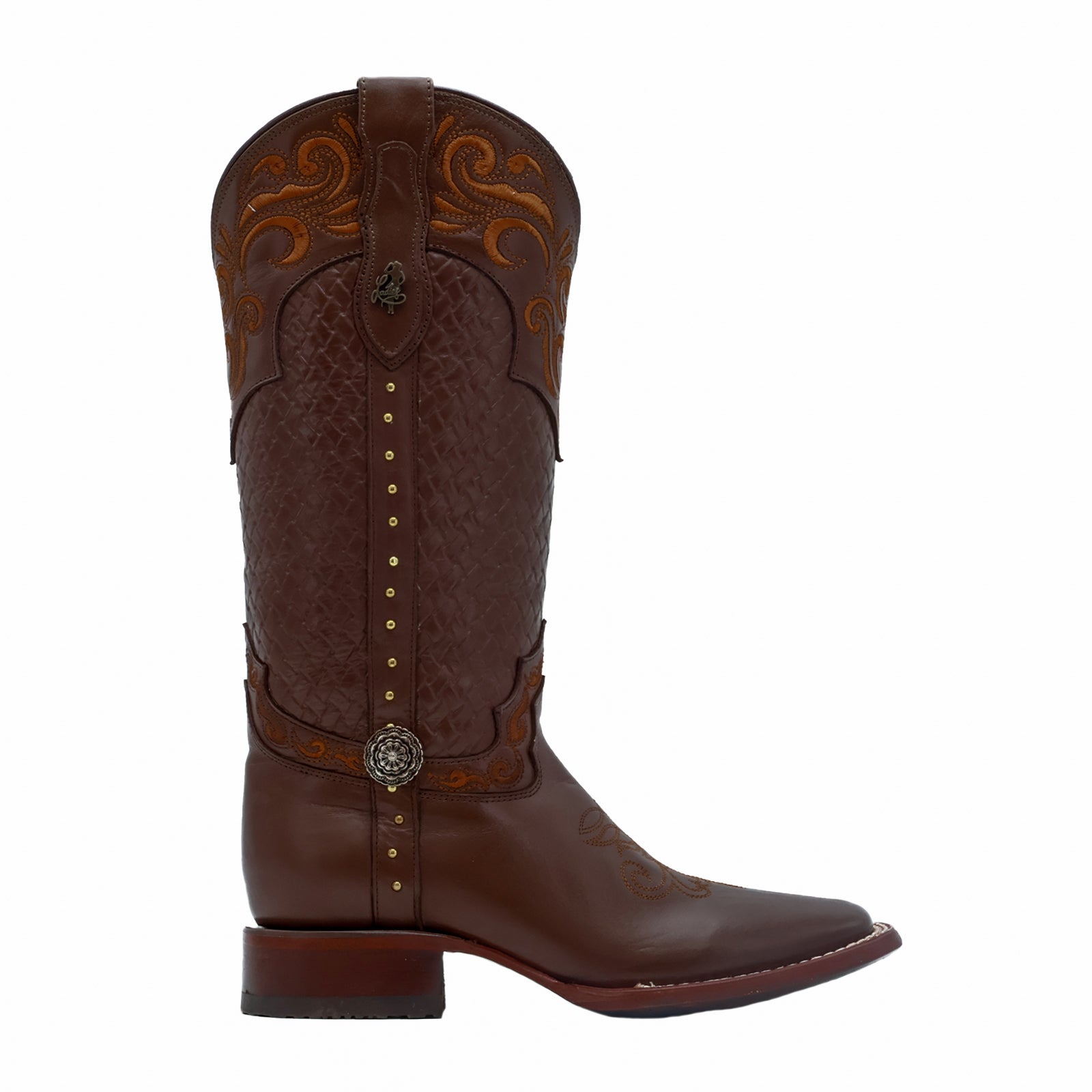 Bota vaquera para dama de piel modelo Montana
