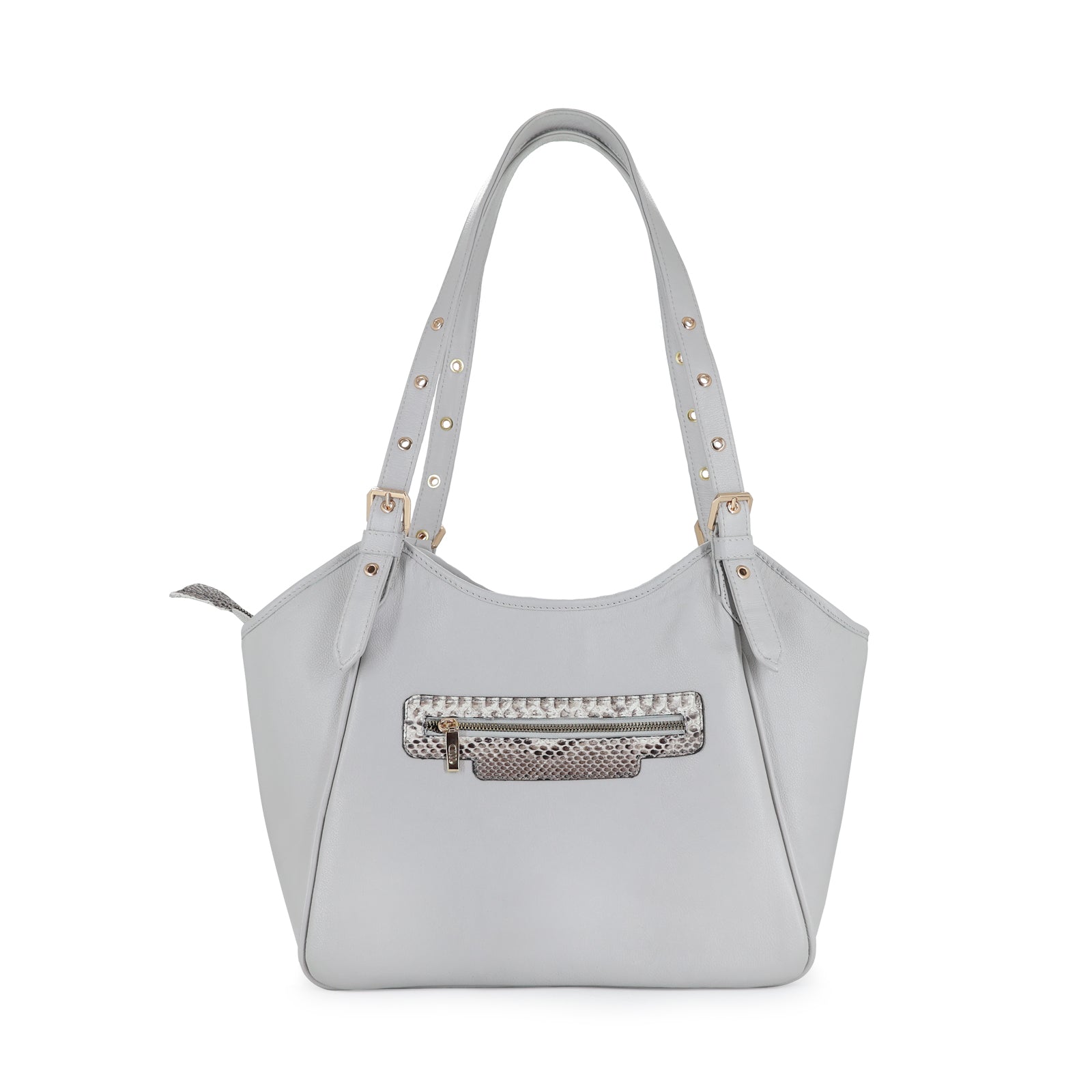 BOLSO EN PIEL GENUINA DE PITÓN.