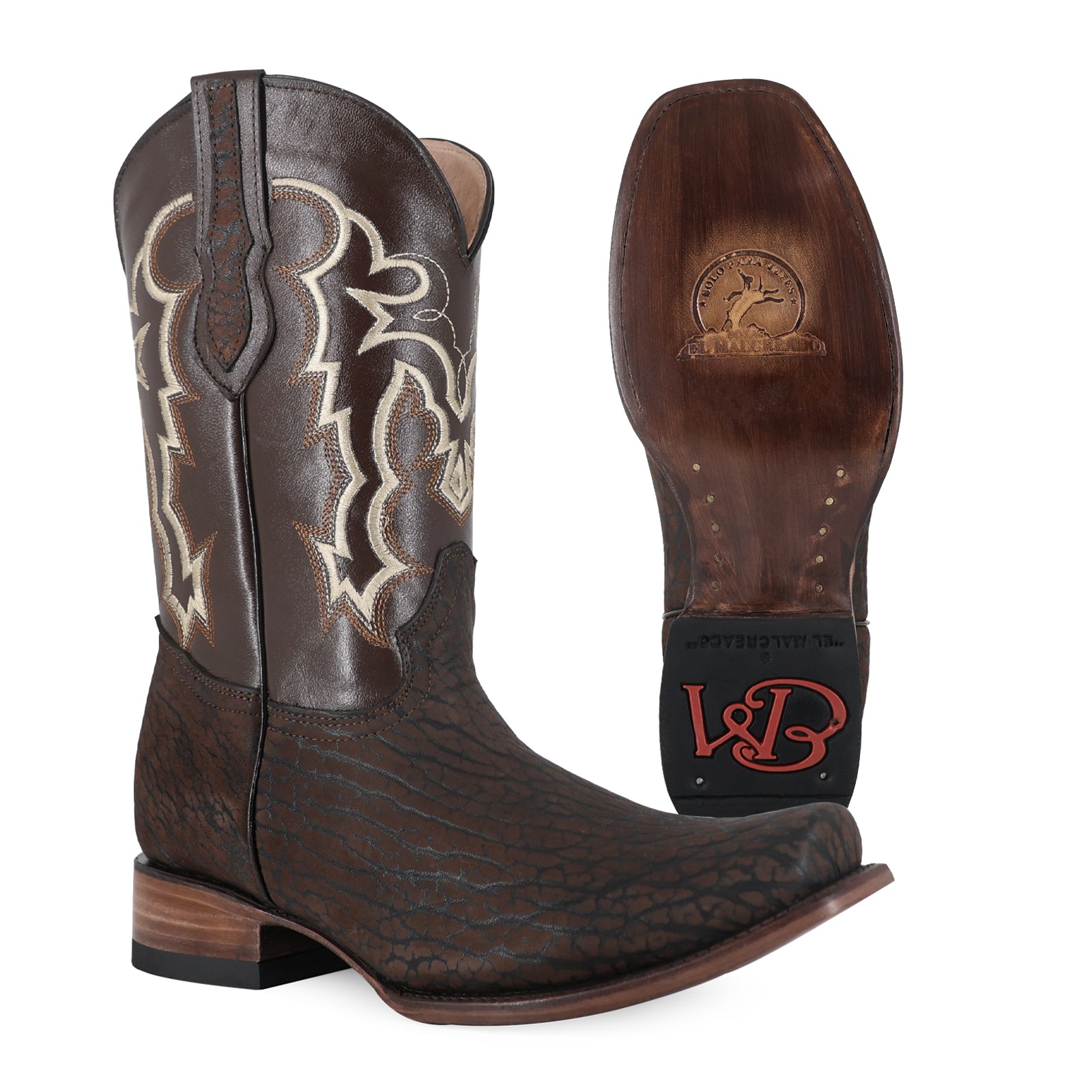 Bota Vaquera Dubai Cuello de Toro Cafe