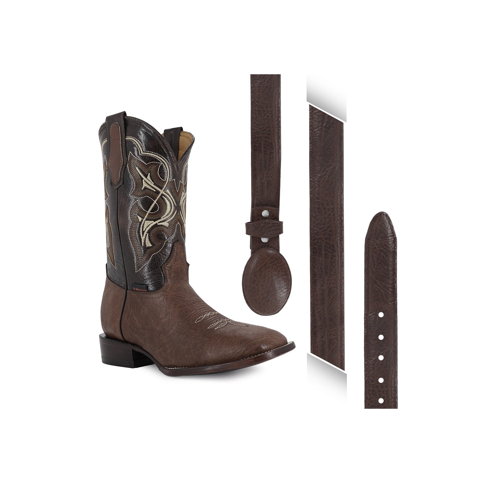 Combo Bota Y Cinto Vaq A Elegir Bota Bulldog Bufalo