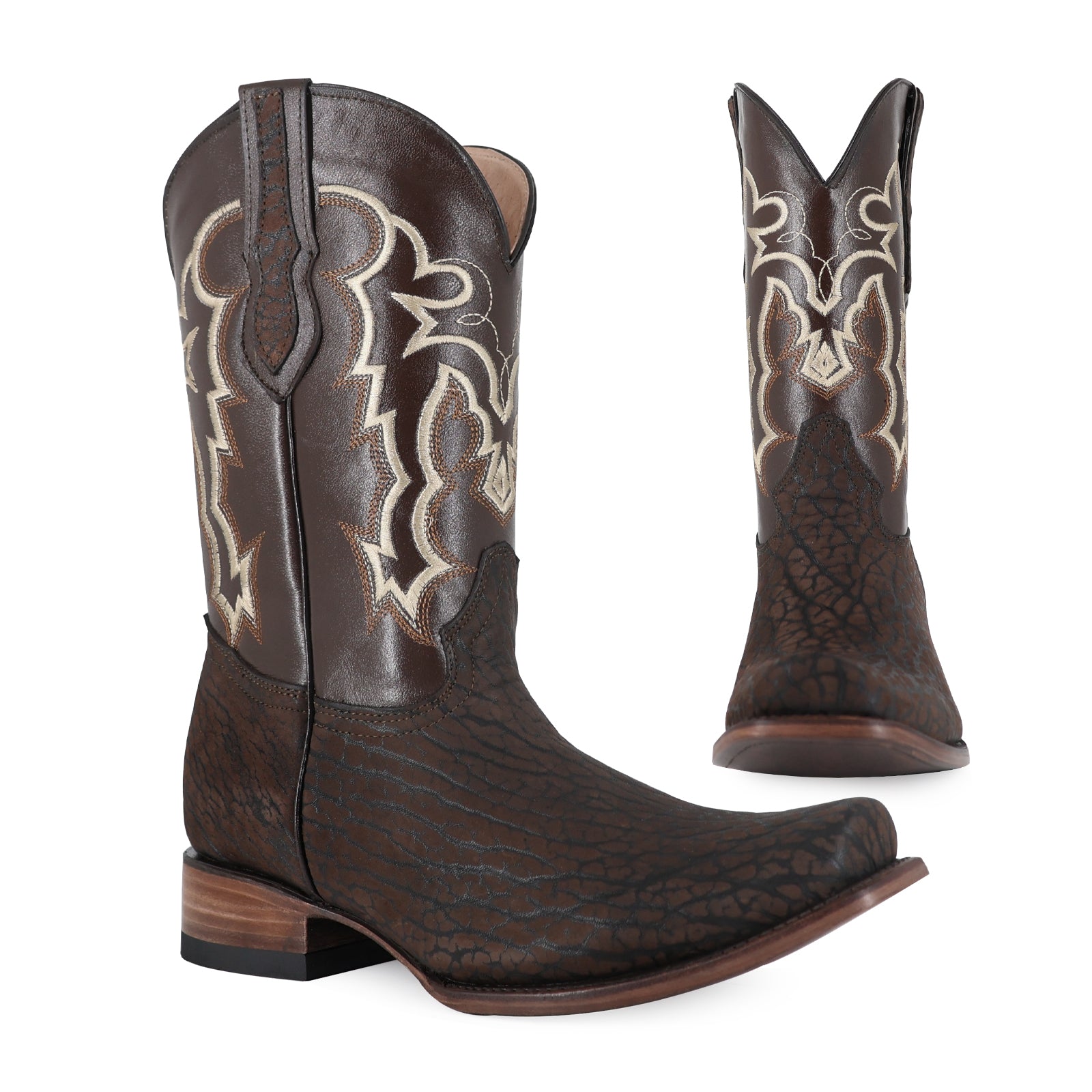 Bota Vaquera Dubai Cuello de Toro Cafe