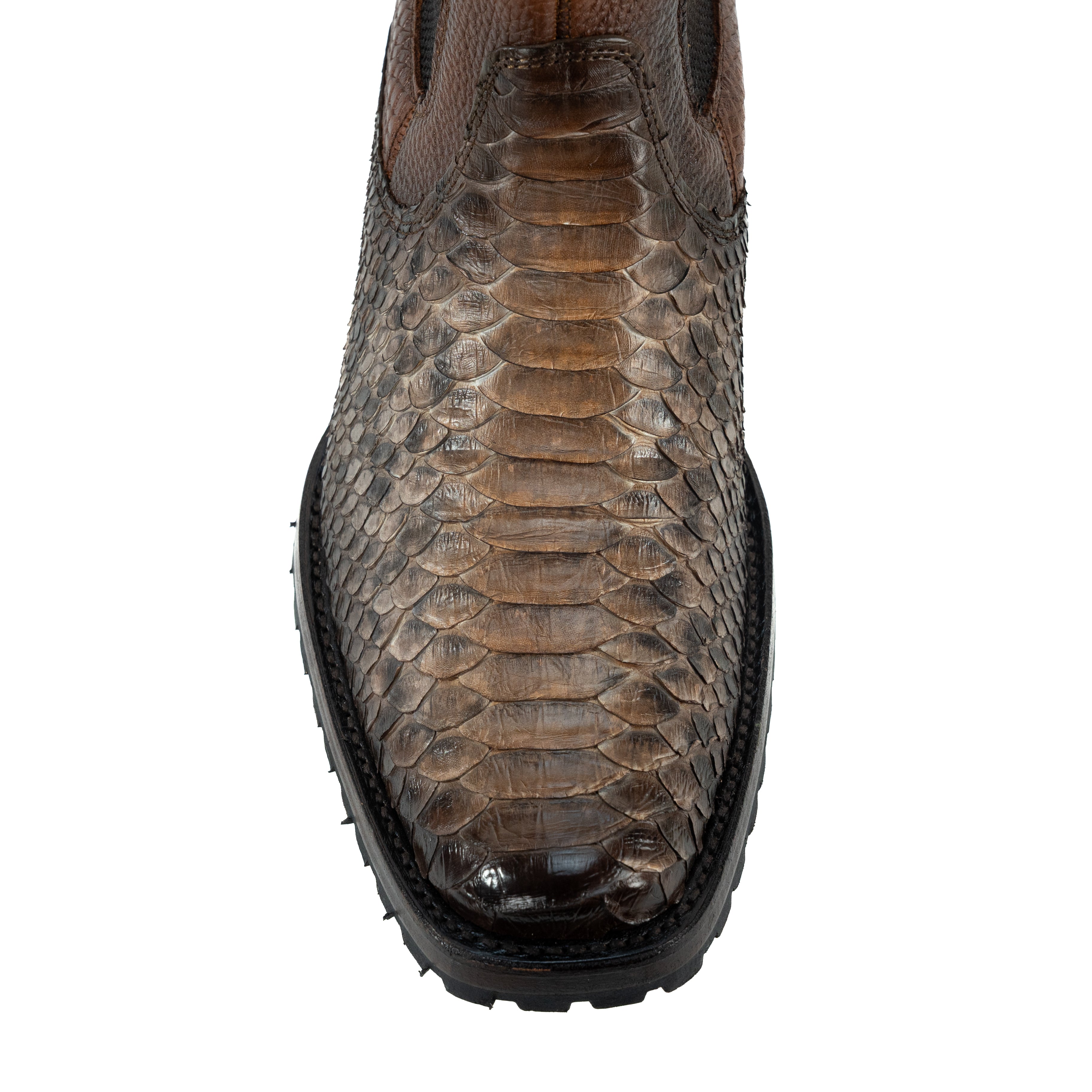 Botin King En Piel De Piton