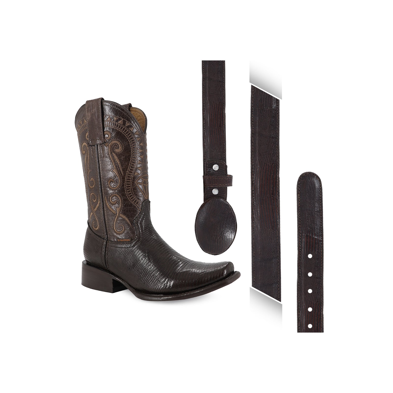 Combo Bota Y Cinto Vaq A Elegir Bota Dubai Lizzar