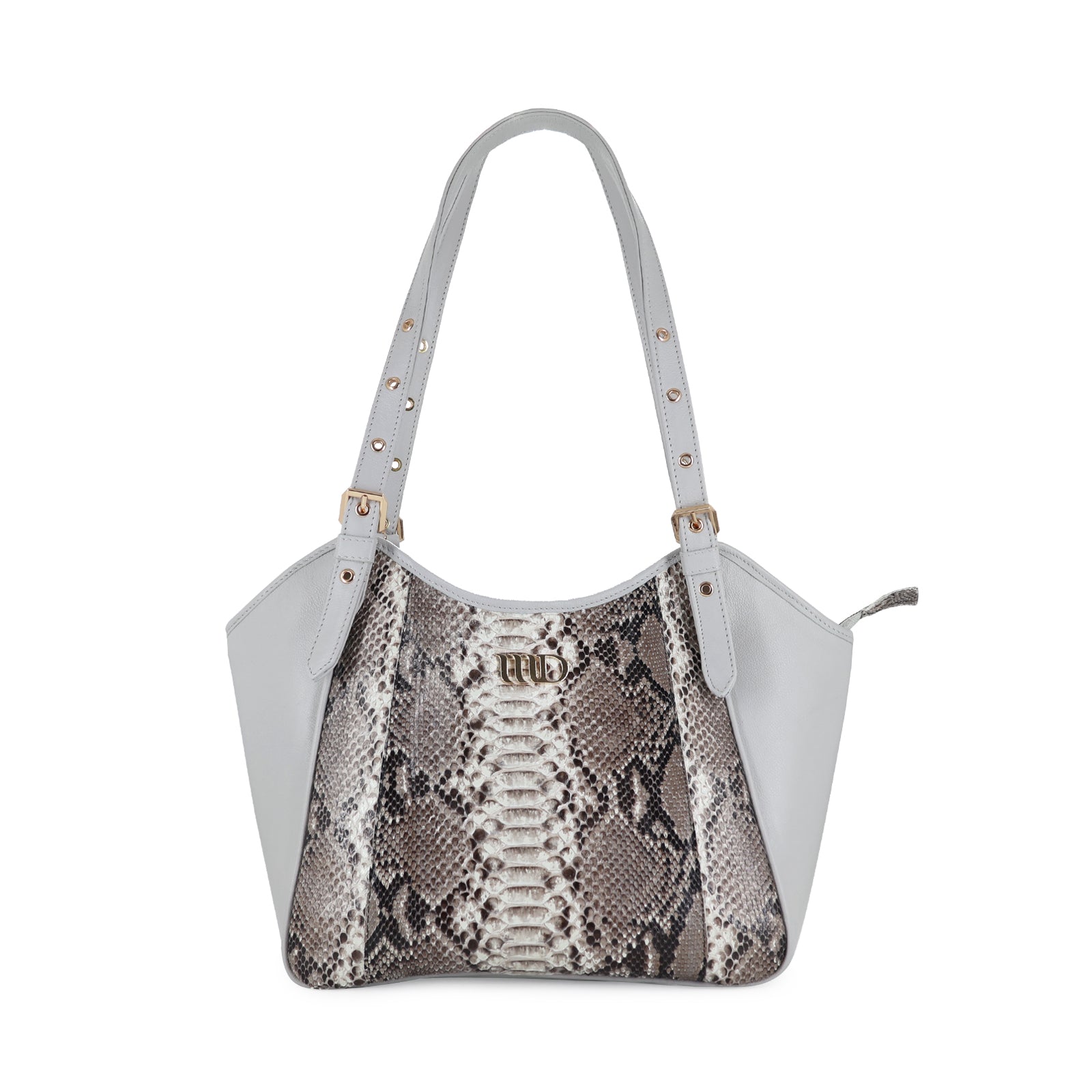 BOLSO EN PIEL GENUINA DE PITÓN.