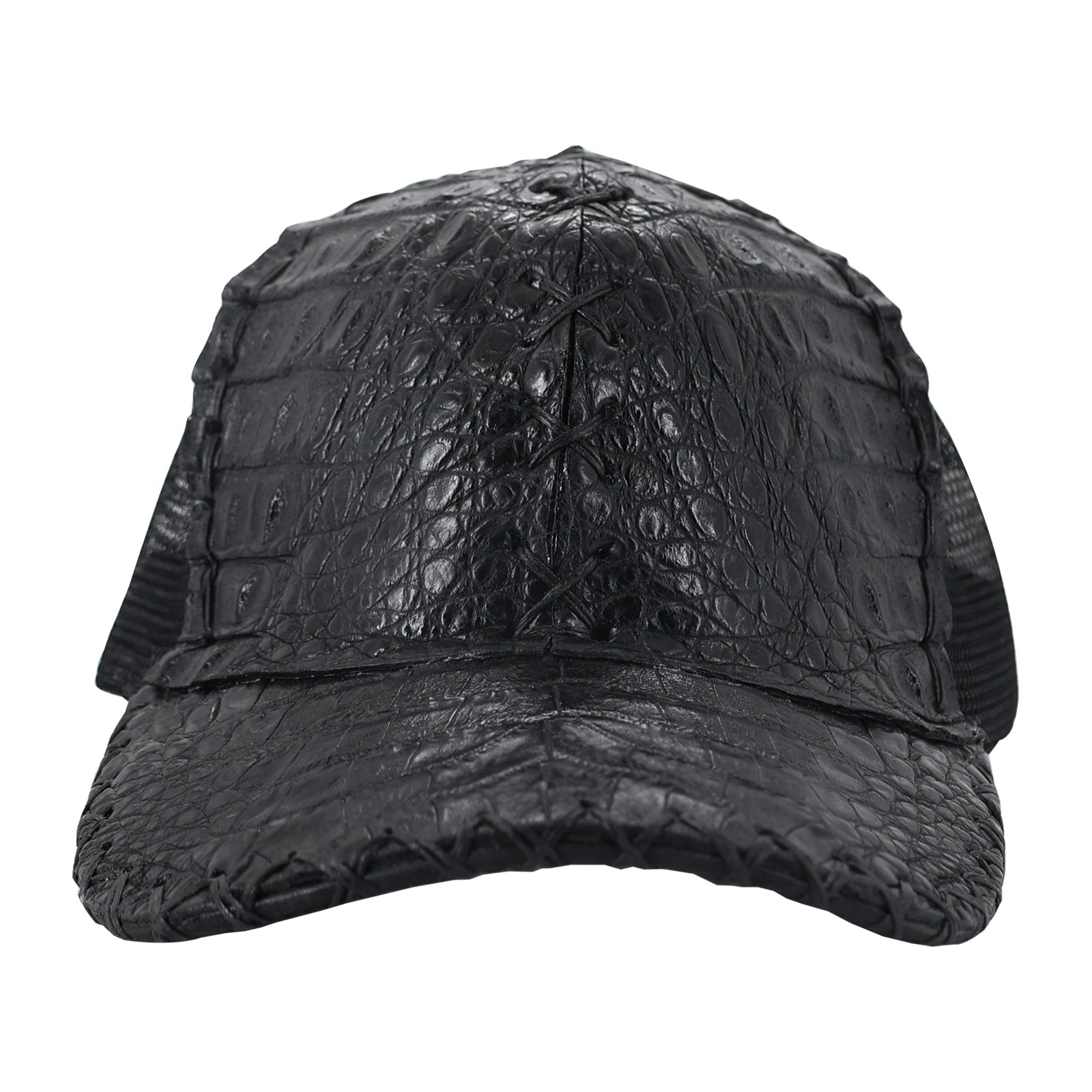 Gorra En Piel De Cocodrilo