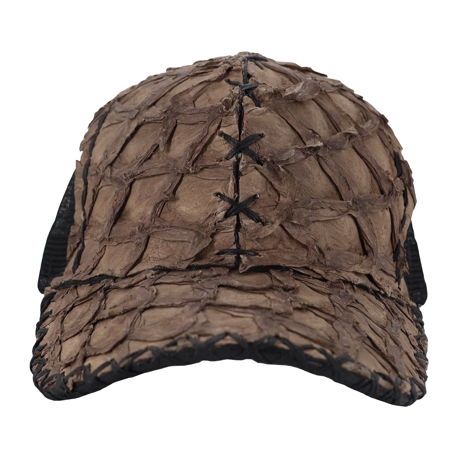 Gorra En Piel De Pescado Nobuck