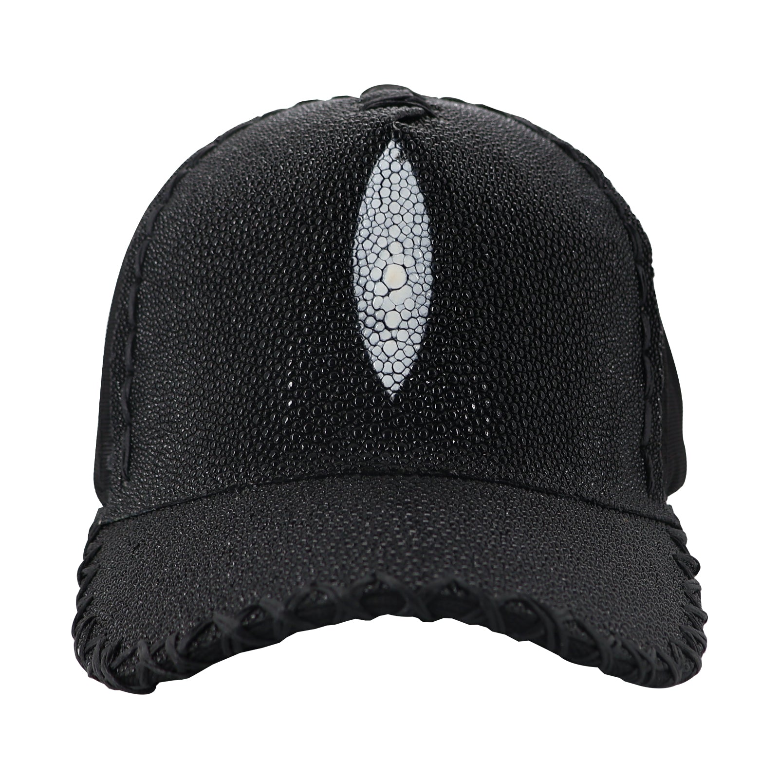 Gorra En Piel Mantarraya Macho