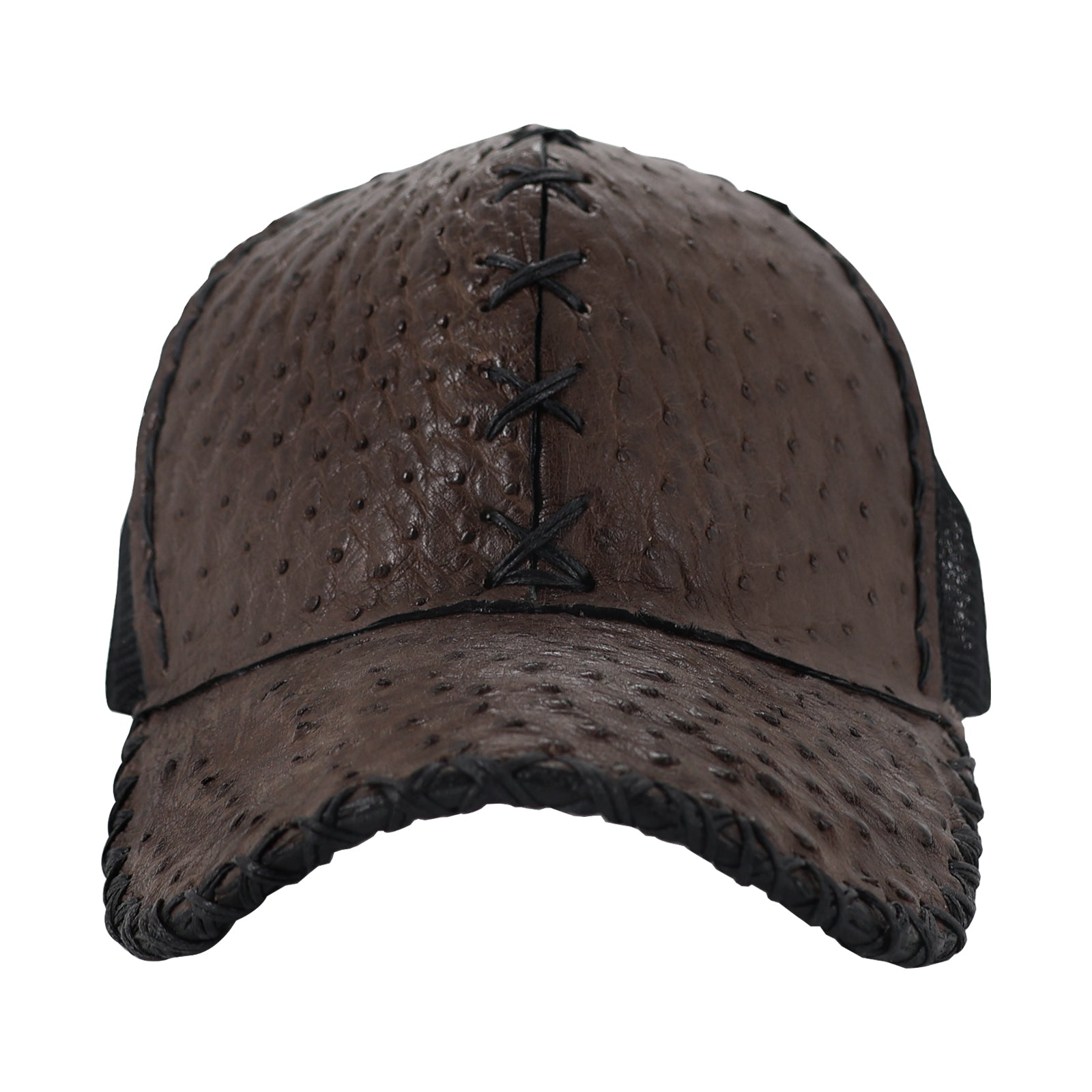 Gorra En Piel Avestruz