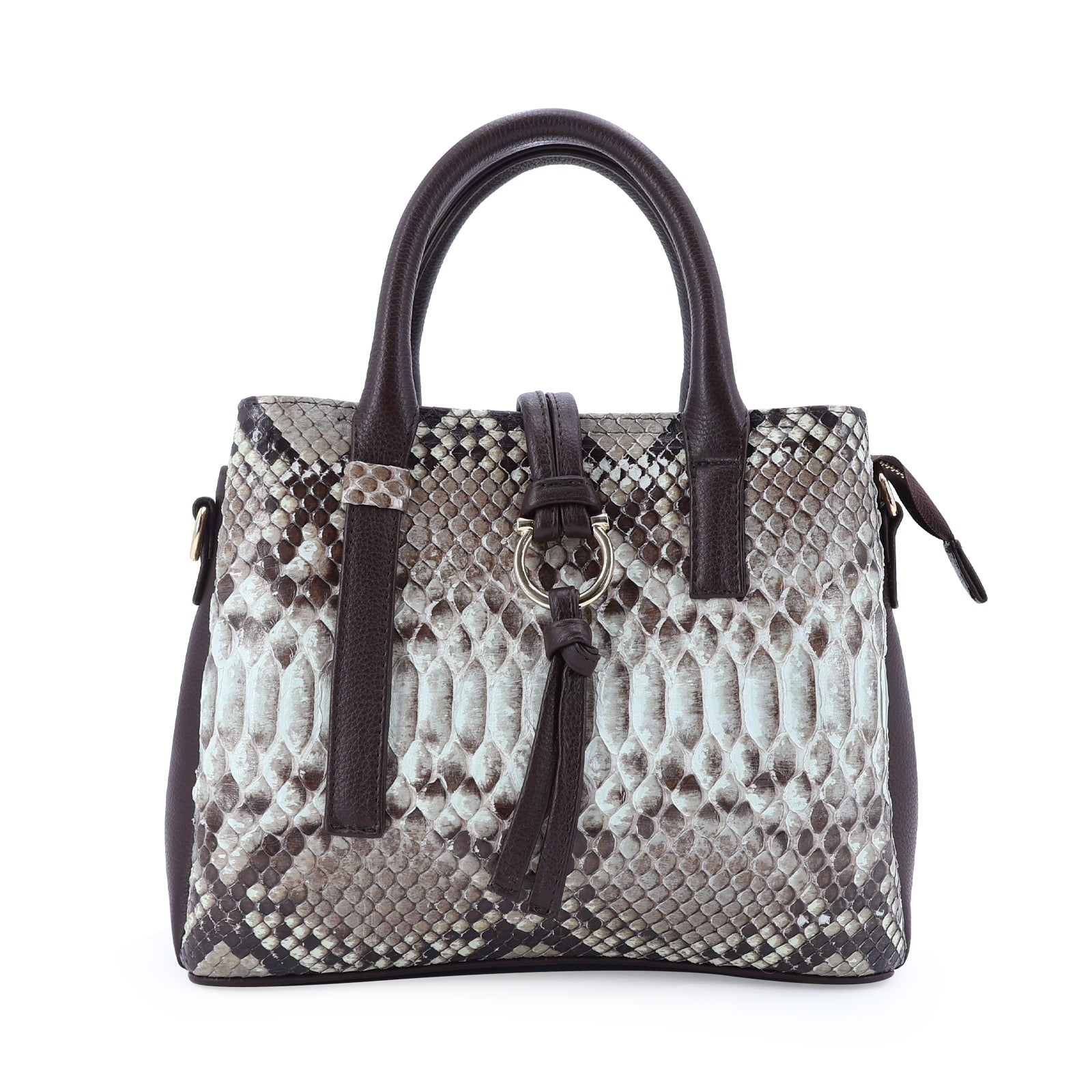 BOLSO EN PIEL GENUINA DE PITÓN