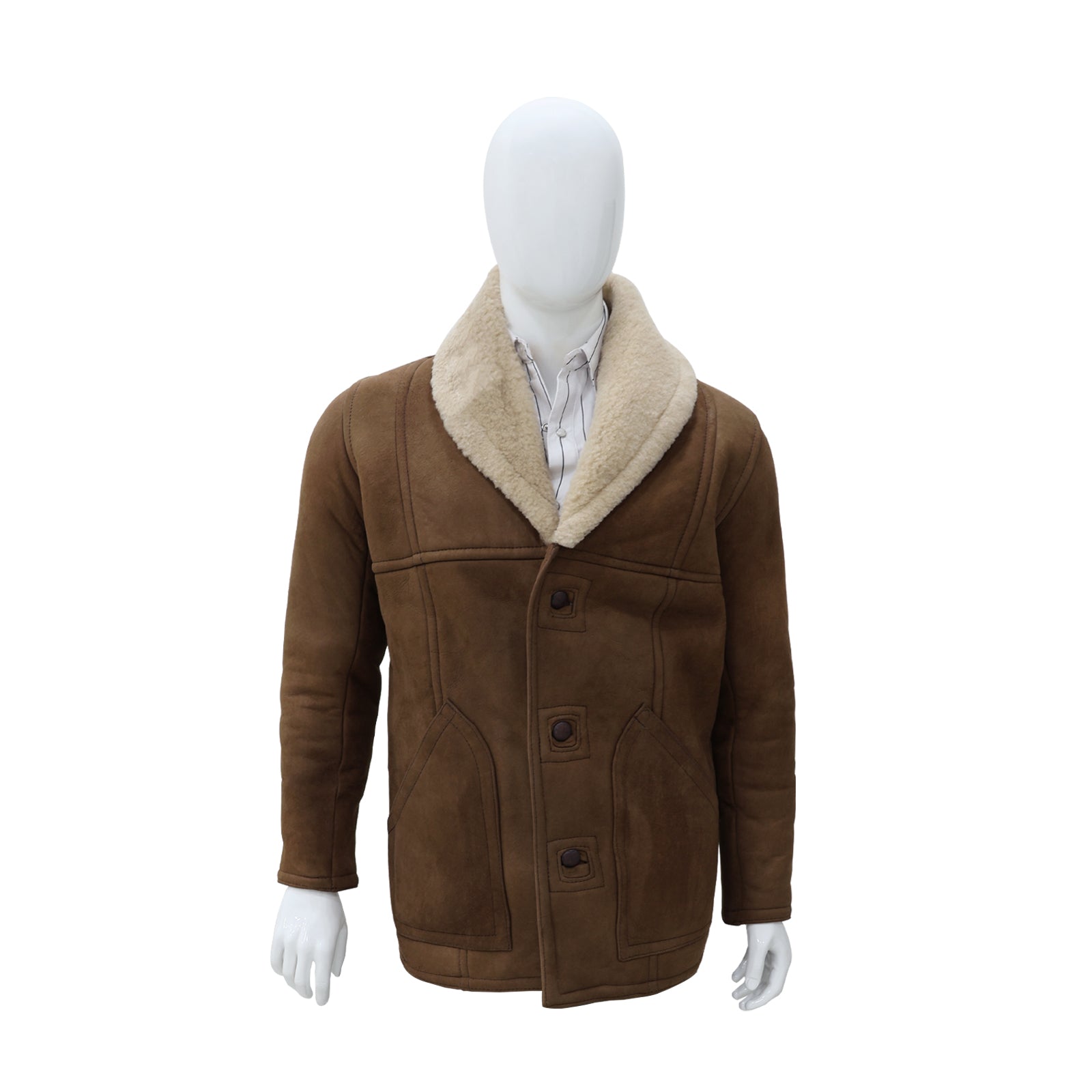 Chamarra Natural Malboro Borrego