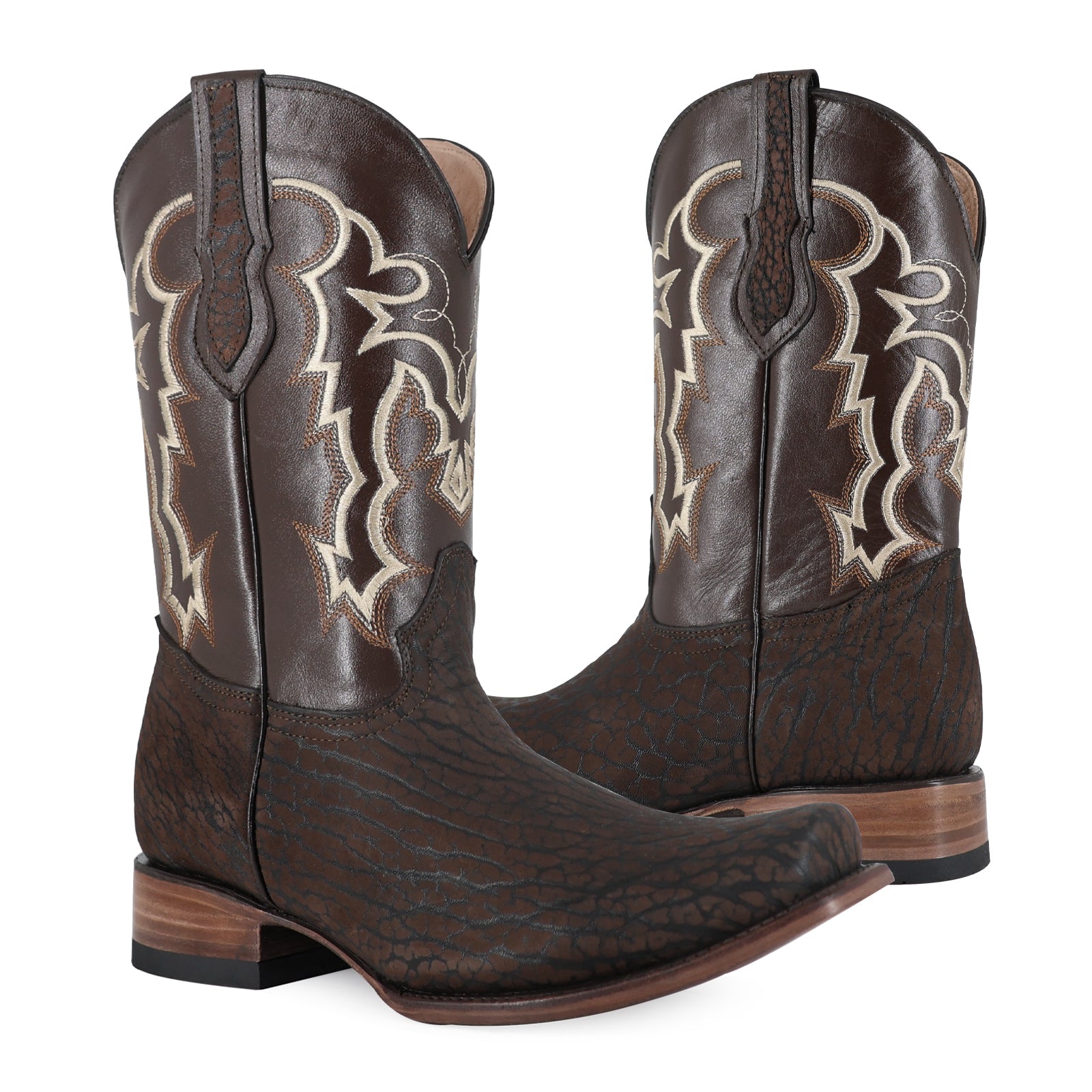 Bota Vaquera Dubai Cuello de Toro Cafe