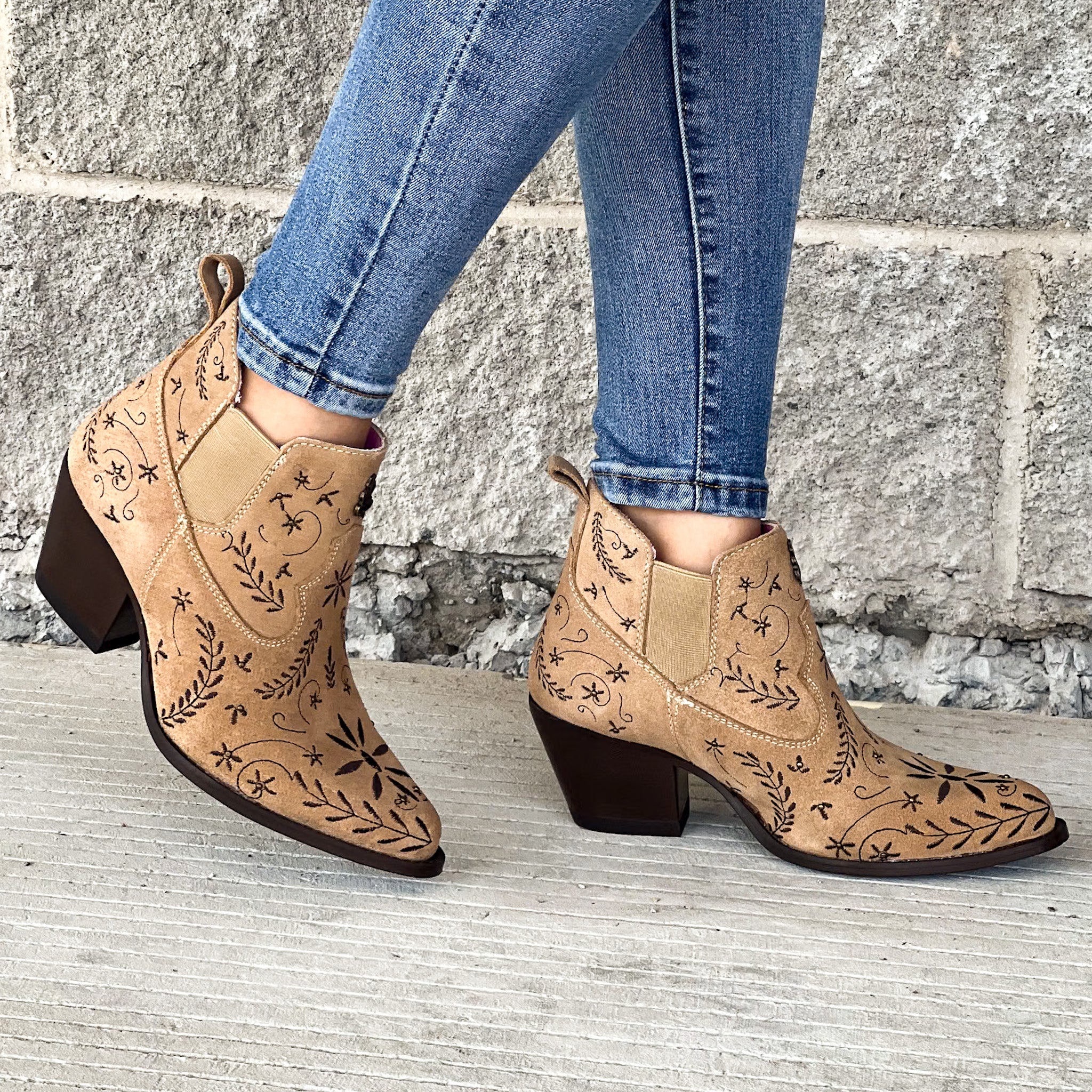 Botin Casual para dama de piel modelo Happy