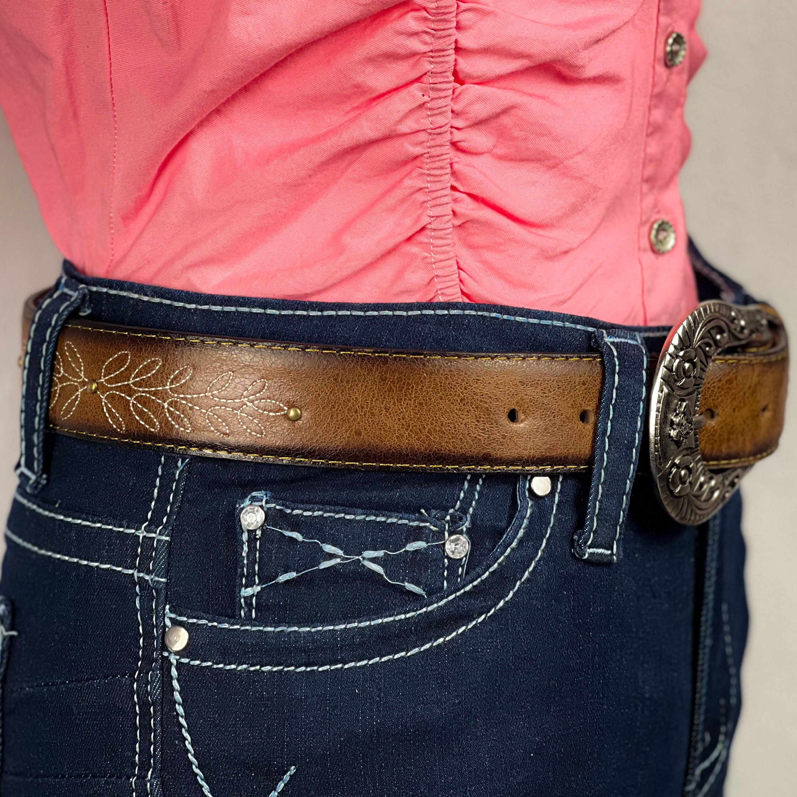 Cinto vaquero para dama modelo liberty