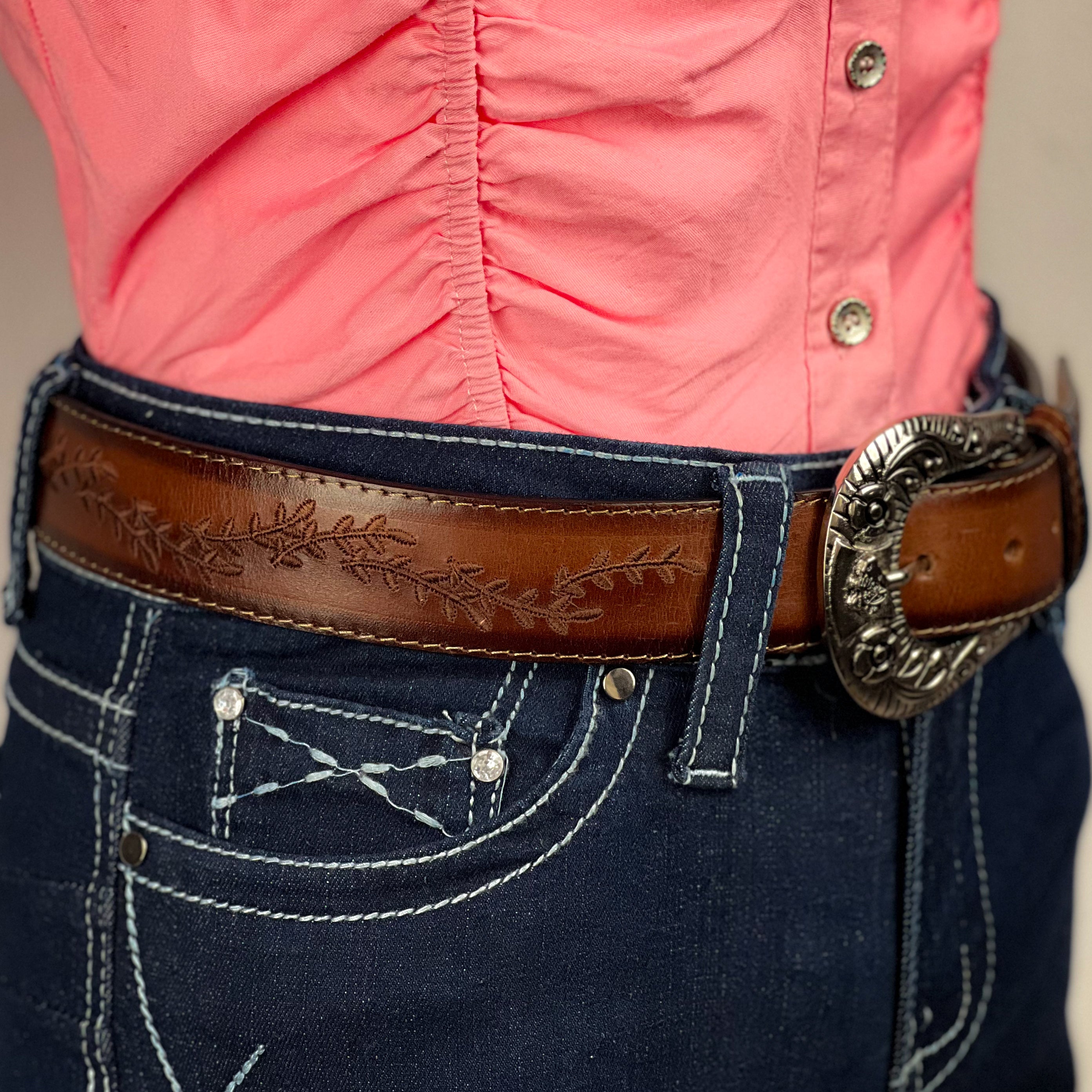 Cinto vaquero para dama modelo Orgullosa