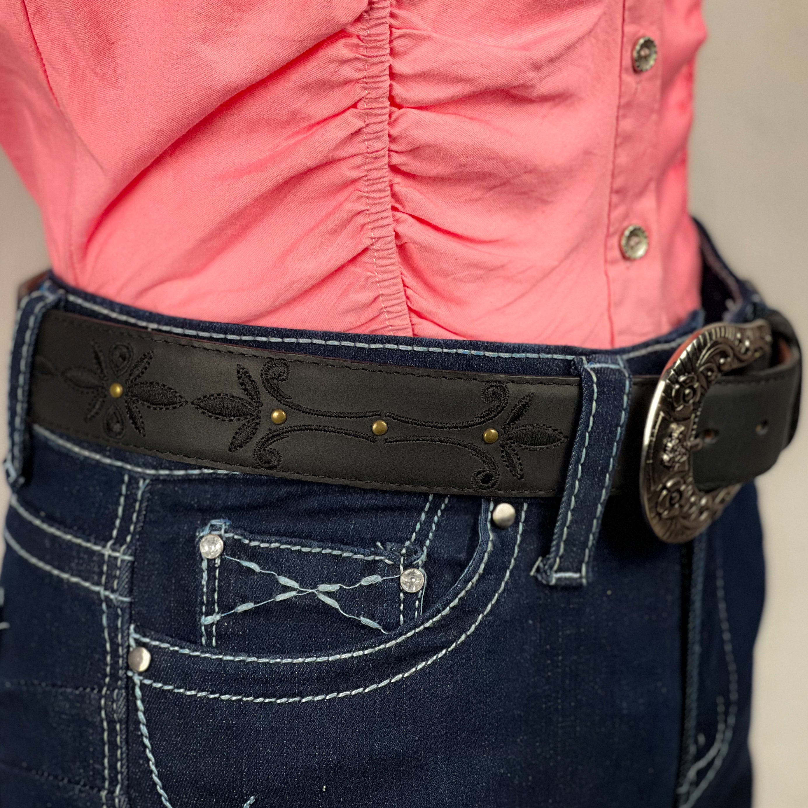 Cinto vaquero para dama modelo Bella