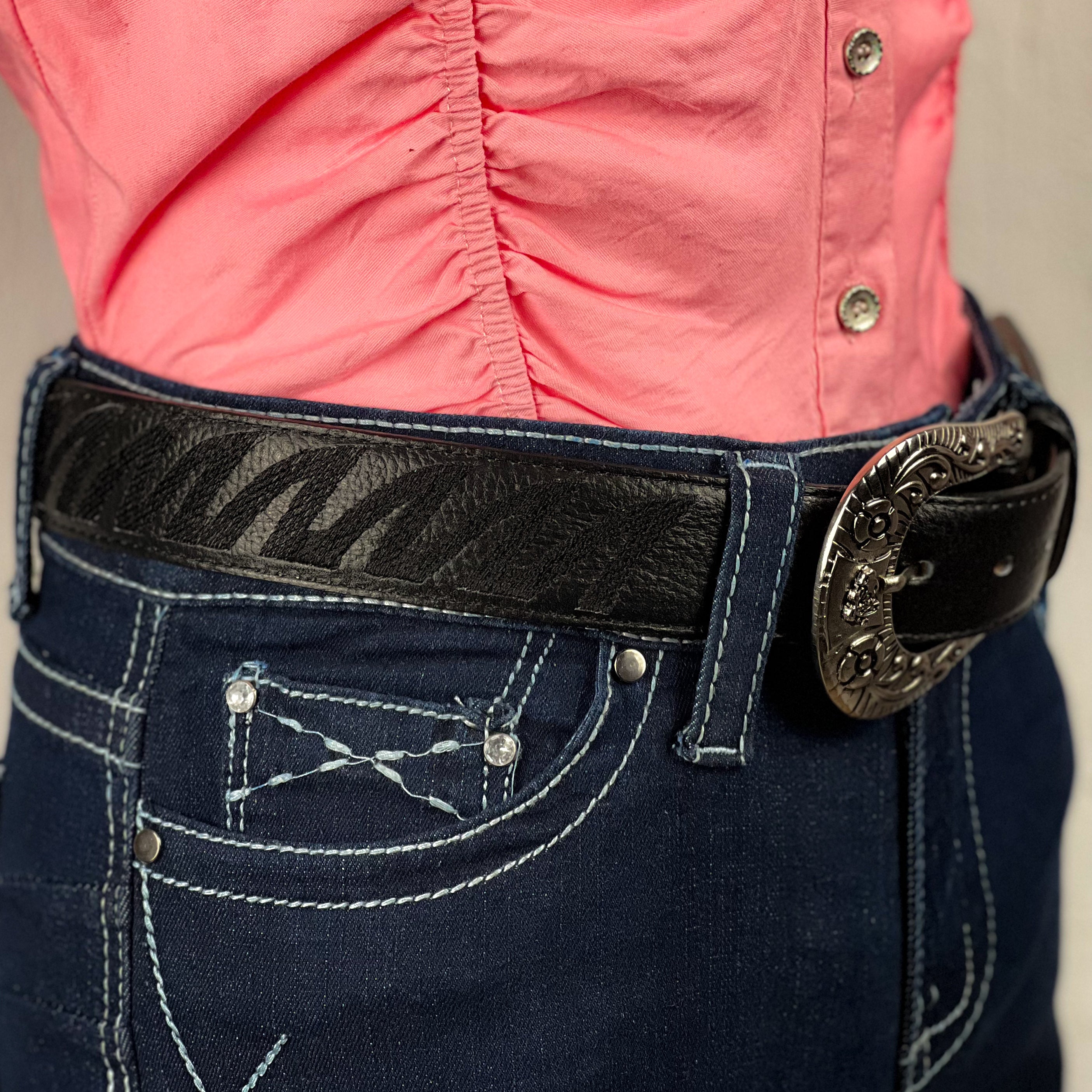 Cinto vaquero para dama modelo bandida