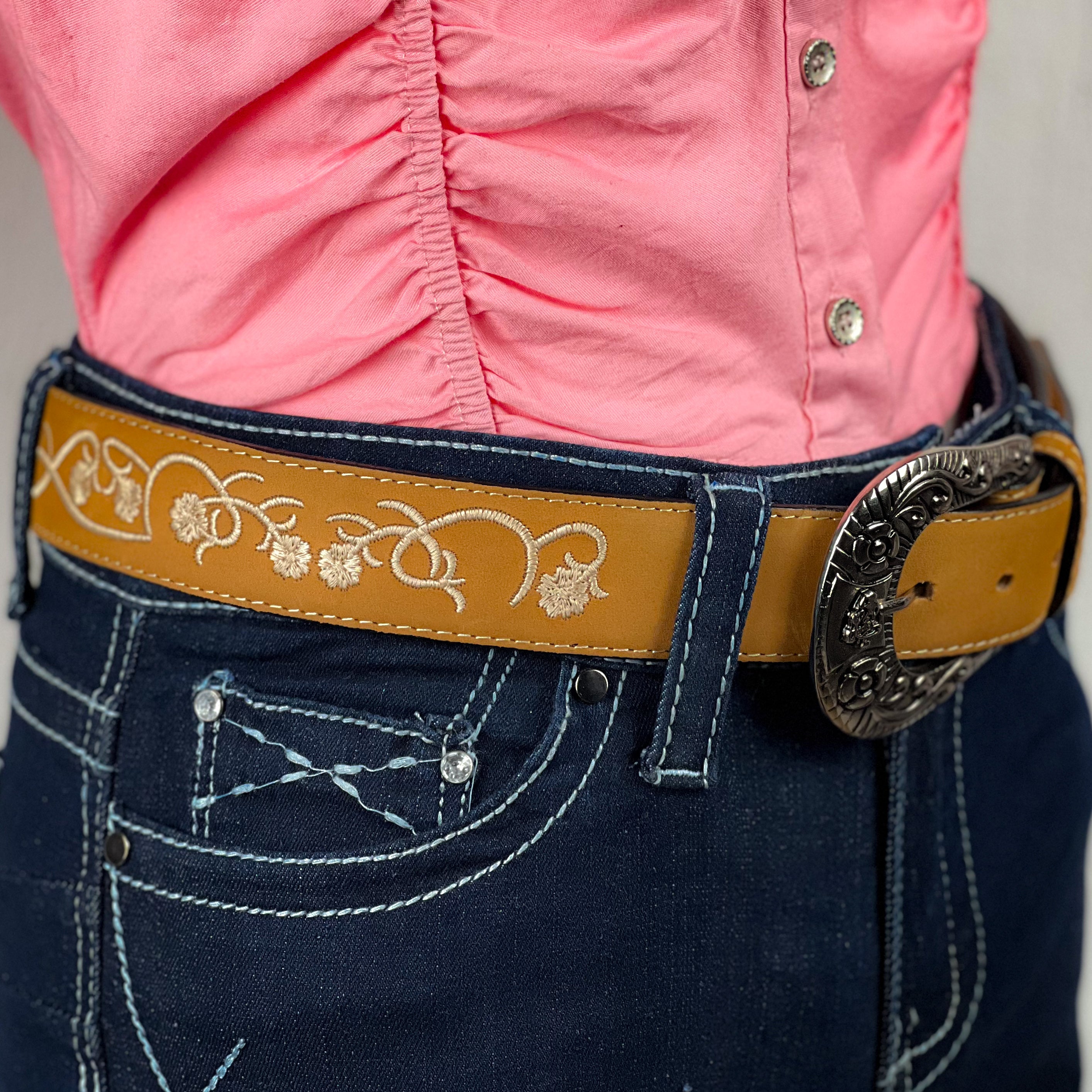 Cinto vaquero para dama modelo coqueta