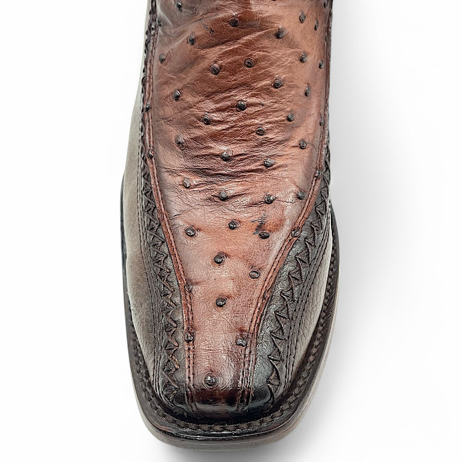 Botin Jefe En Piel De Avestruz