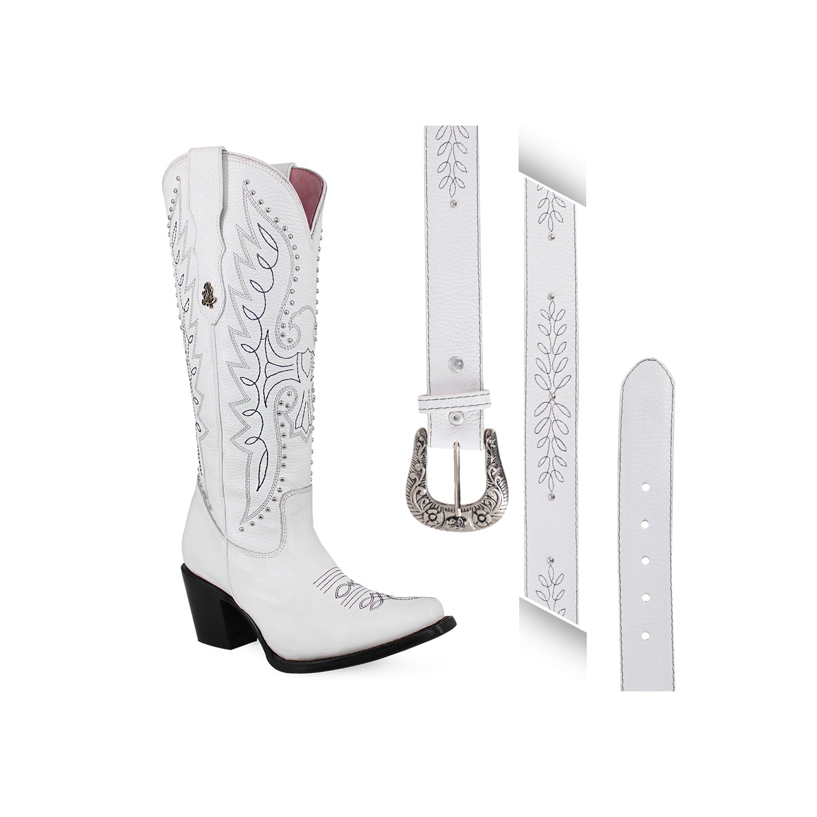 Combo Bota Y Cinto A Elegir Para Dama Bota Liberty Alta