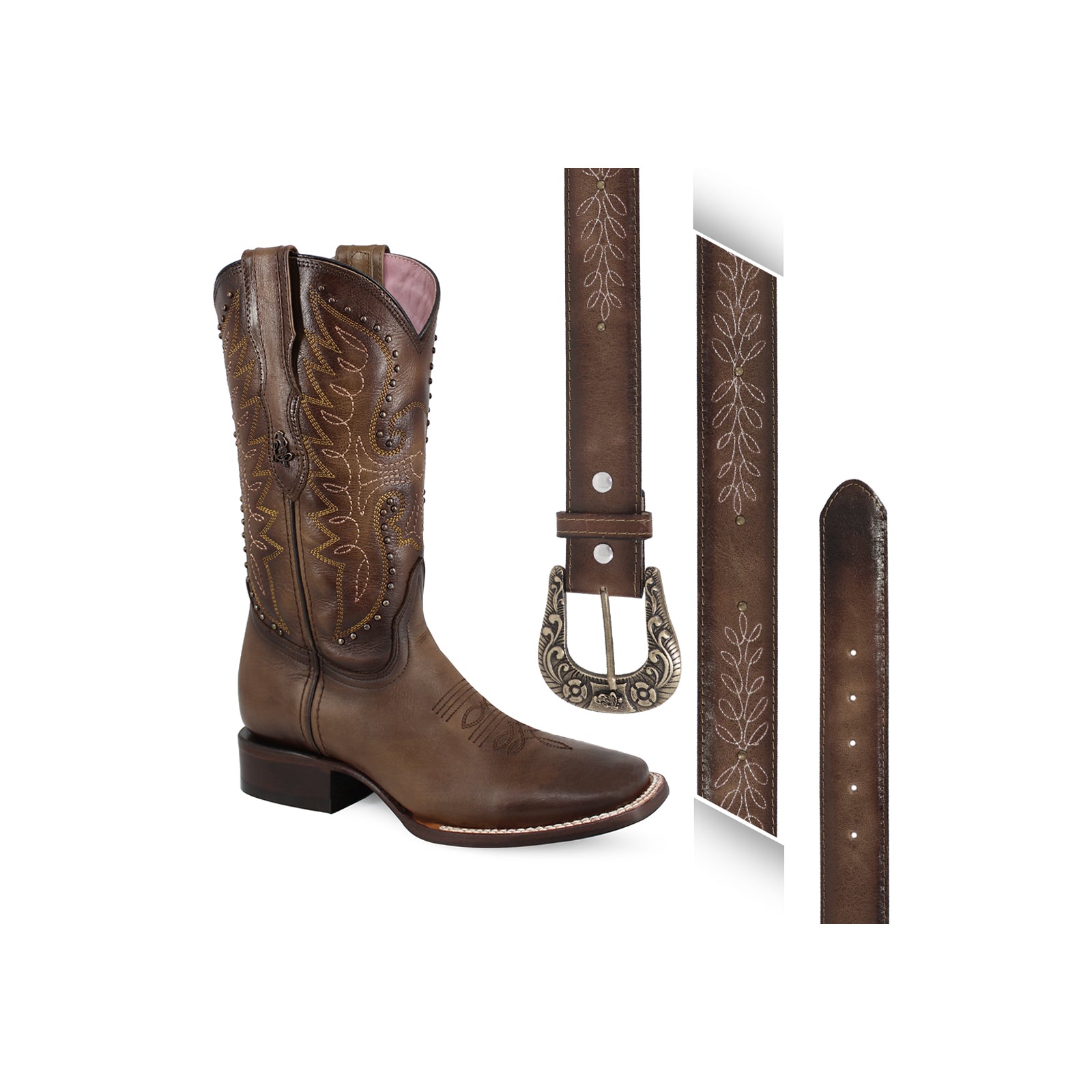 Combo Bota Y Cinto A Elegir Para Dama Bota Liberty