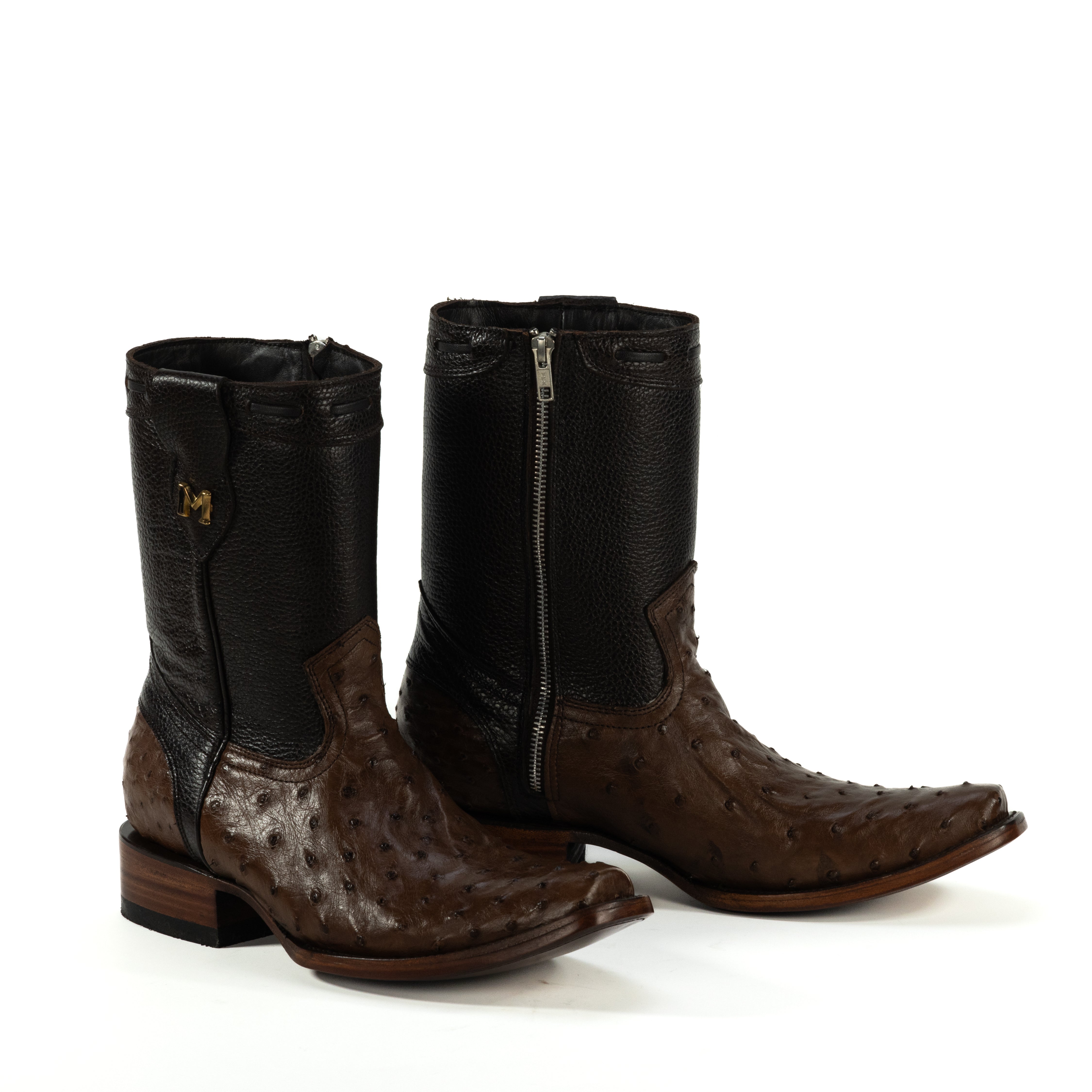 Botin Dylan Piel De Avestruz