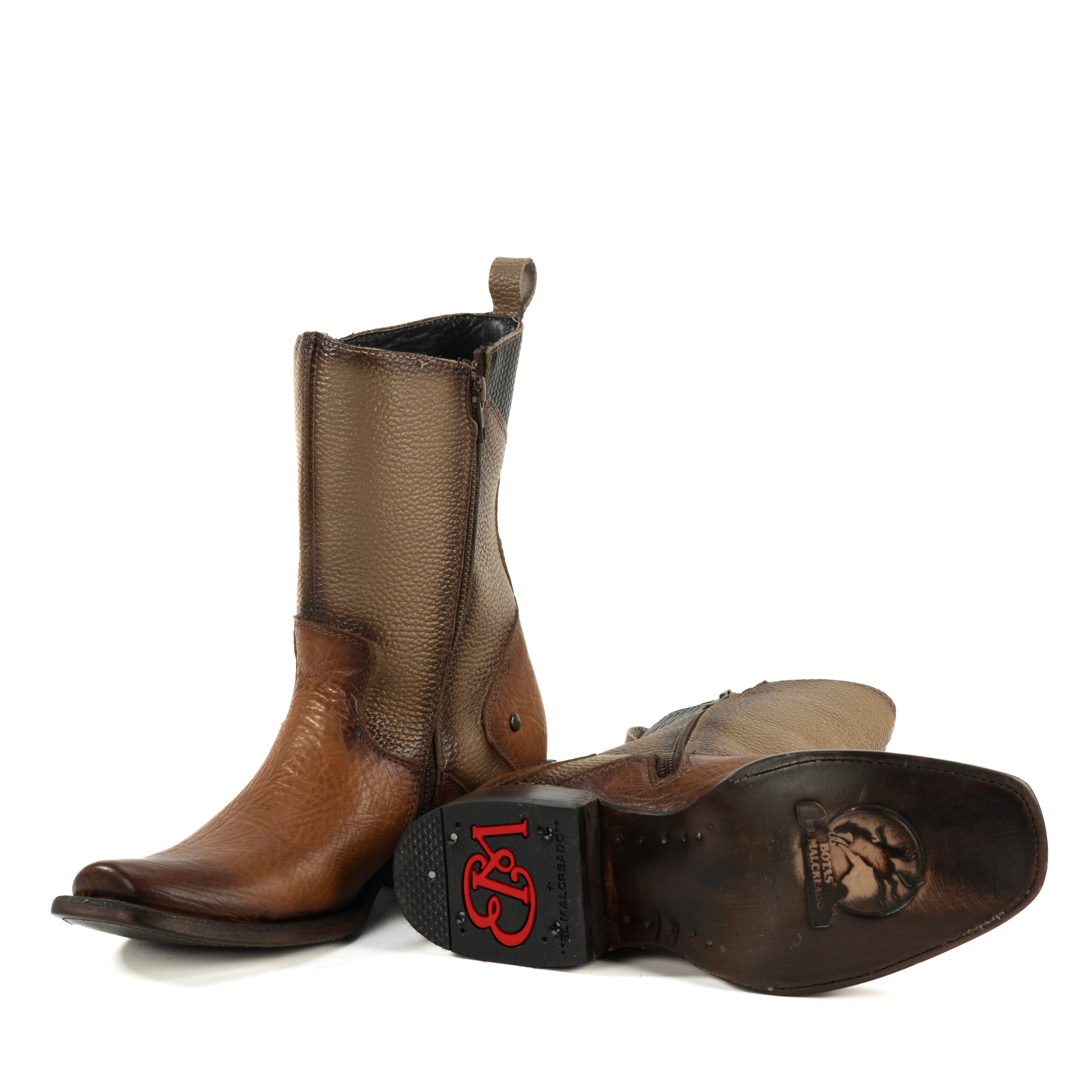 Botin Galaxy En Piel De Bufalo