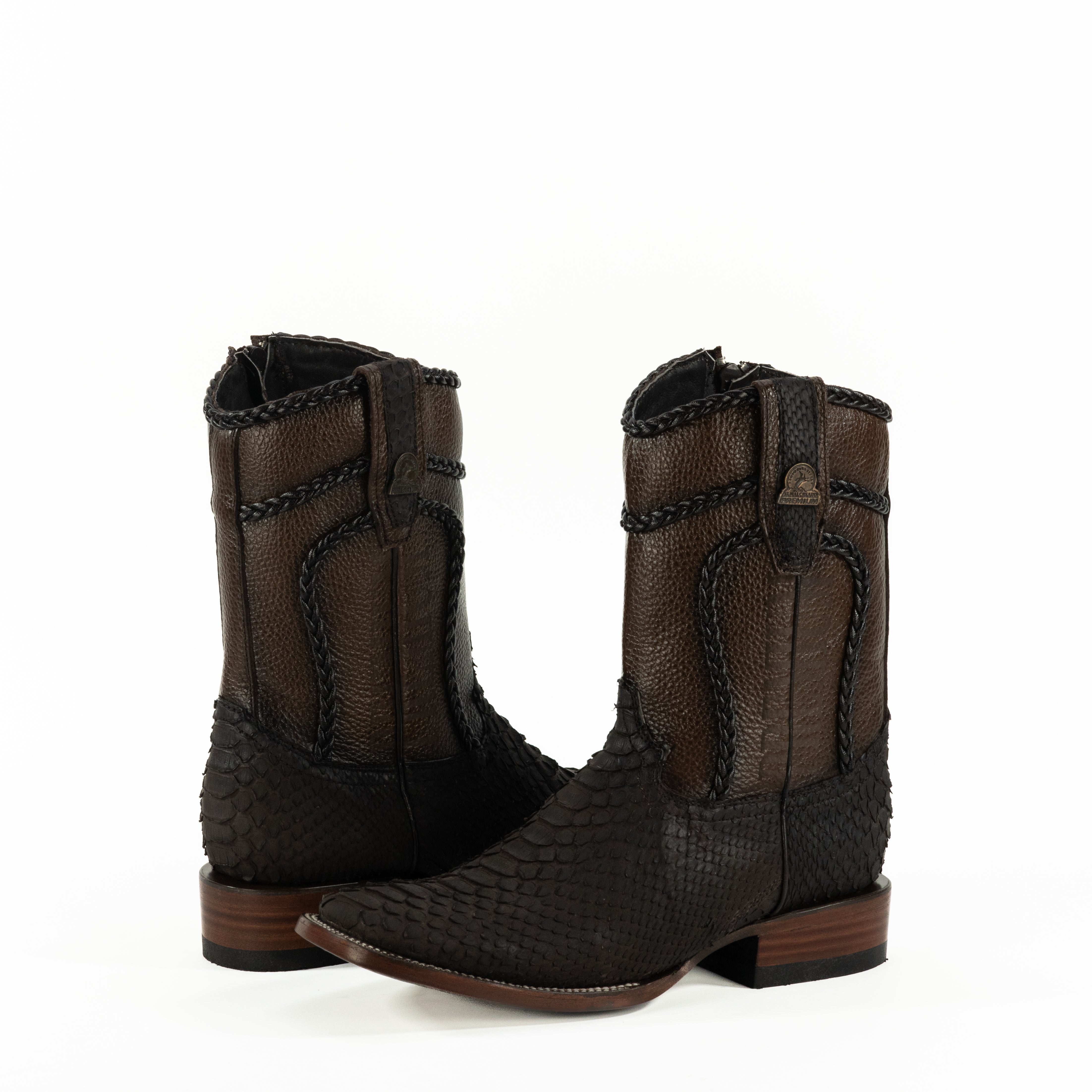 Botin Mauro En Piel De Piton