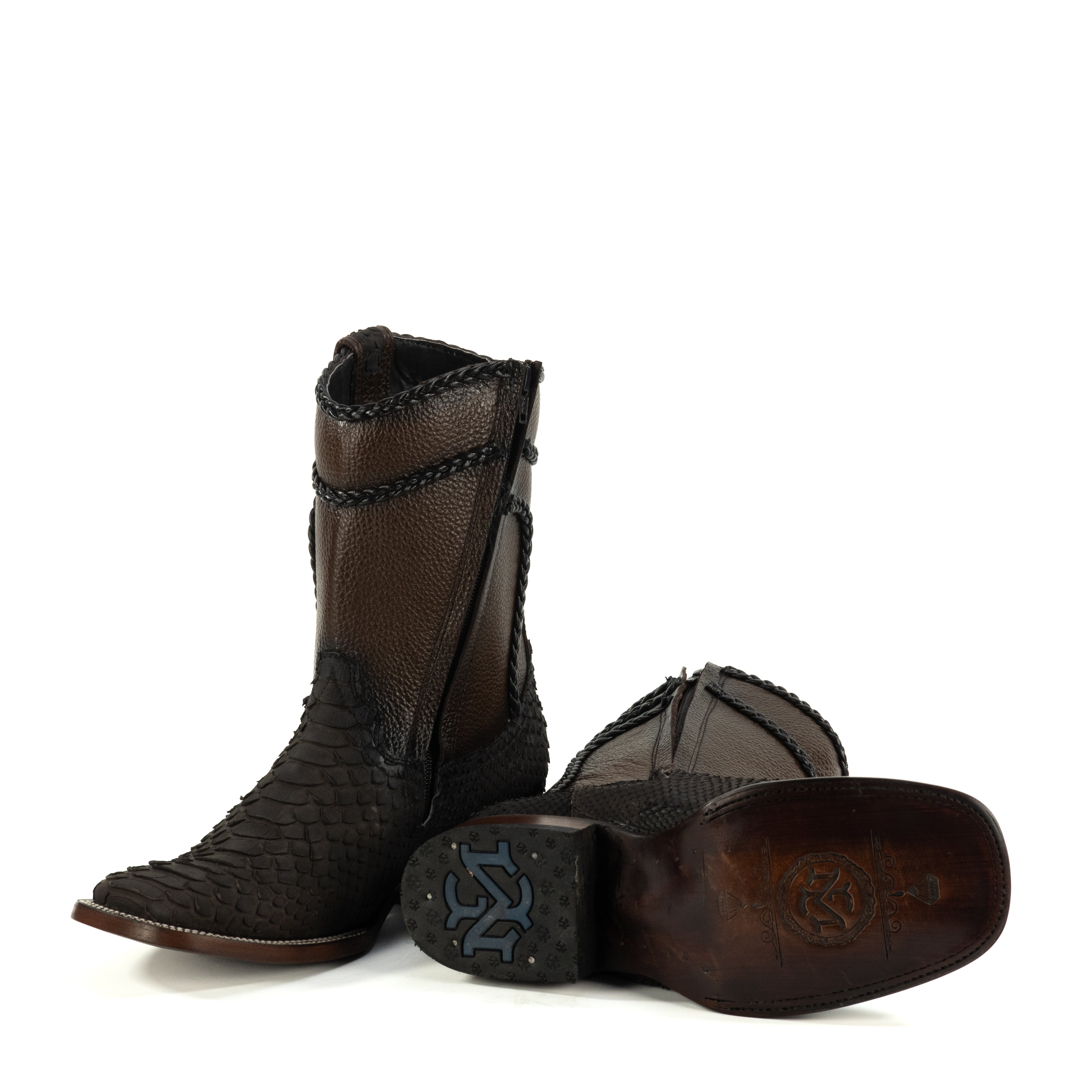 Botin Mauro En Piel De Piton