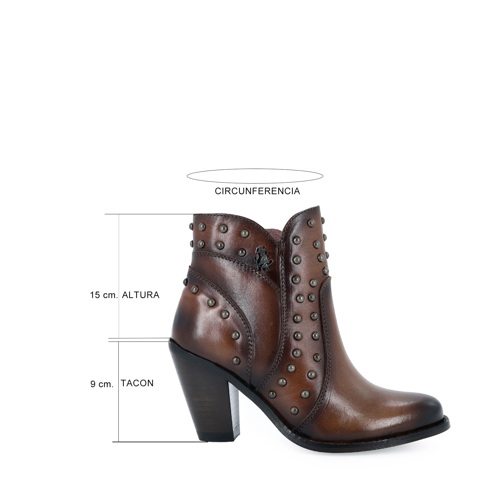 BotÍn Casual Para Dama de Piel Modelo Vancouver