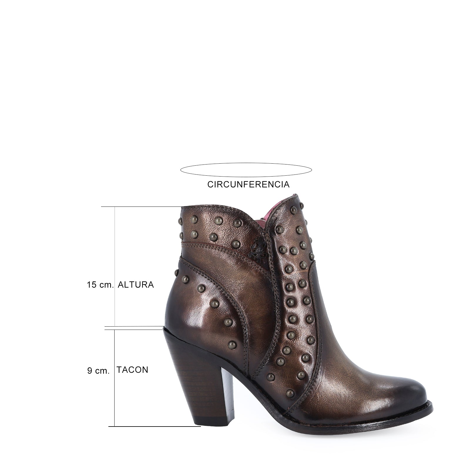 BotÍn Casual Para Dama de Piel Modelo Vancouver