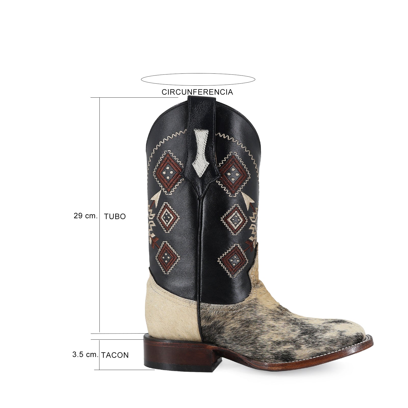 Bota Vaquera de Pelo