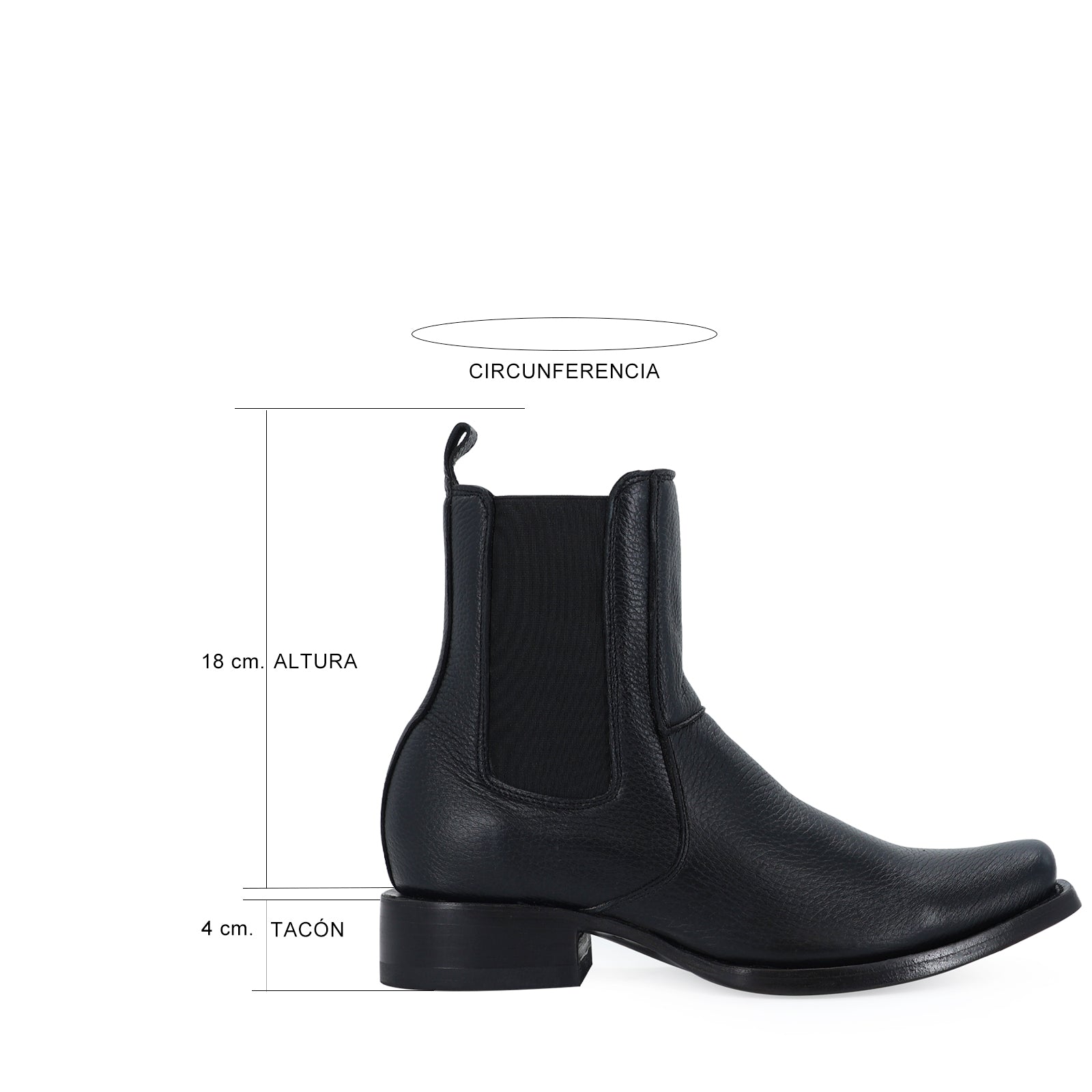 Botin Elegance Piel de Venado