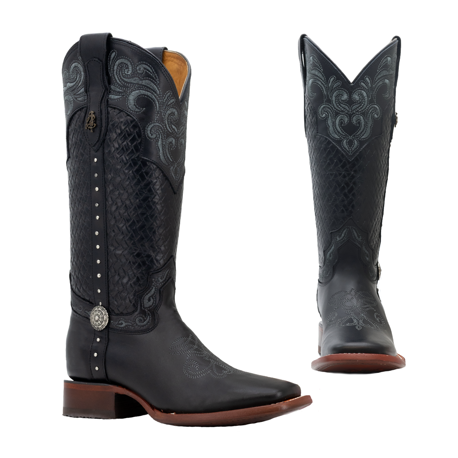 Bota vaquera para dama de piel modelo Montana