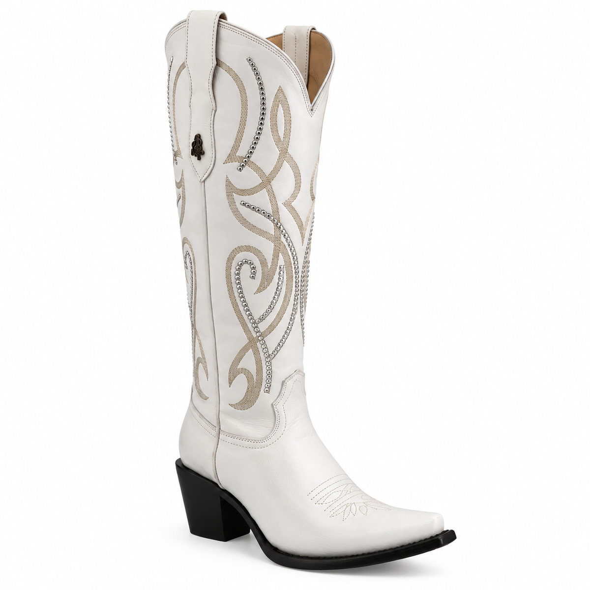 Bota vaquera para dama de piel res modelo paparazzi