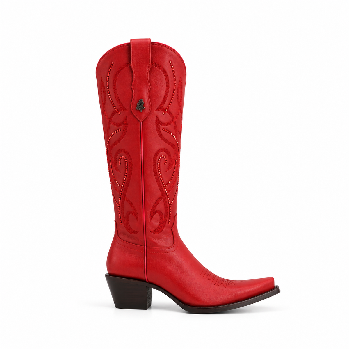 Bota vaquera para dama de piel res modelo paparazzi