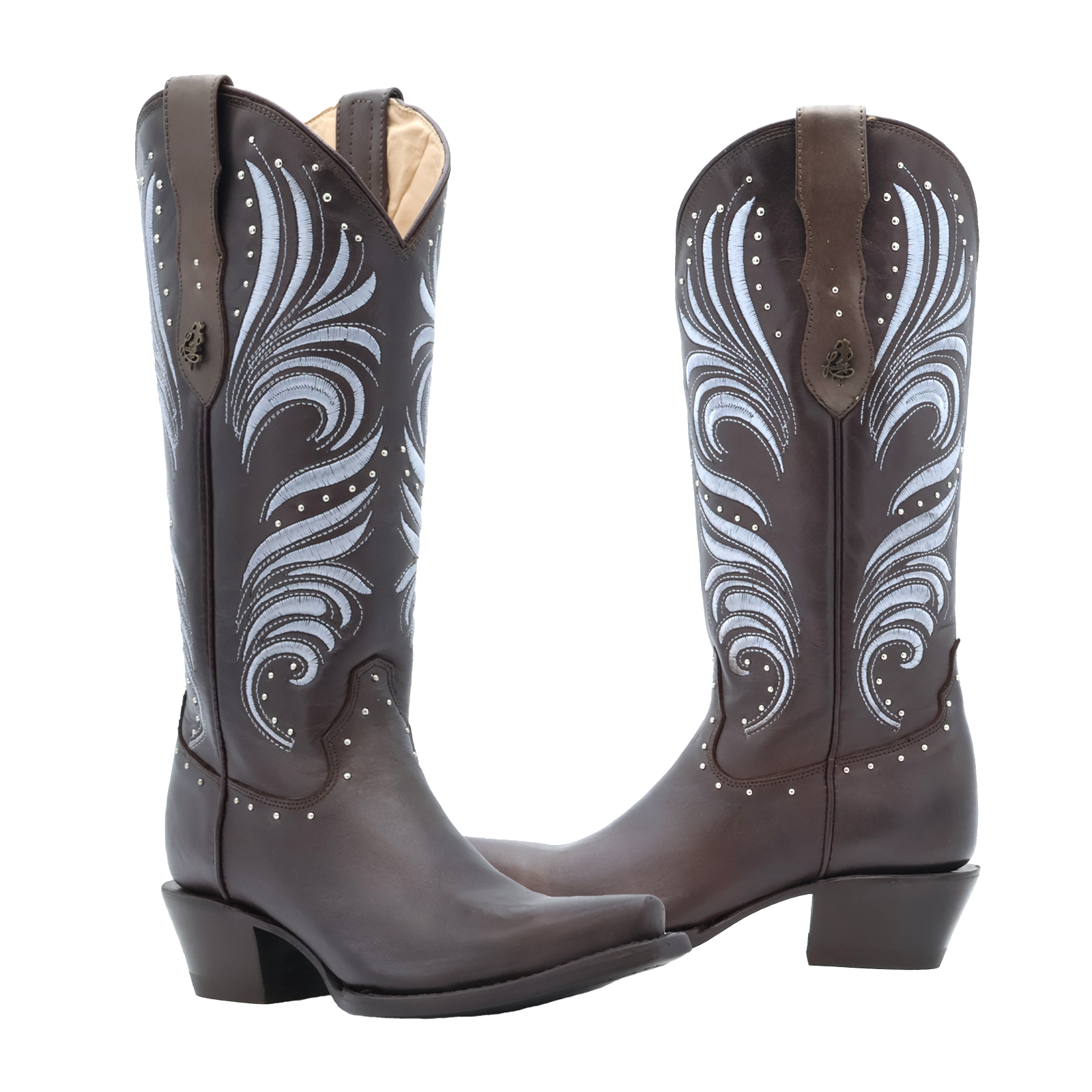 Bota vaquera para dama de piel modelo Selena
