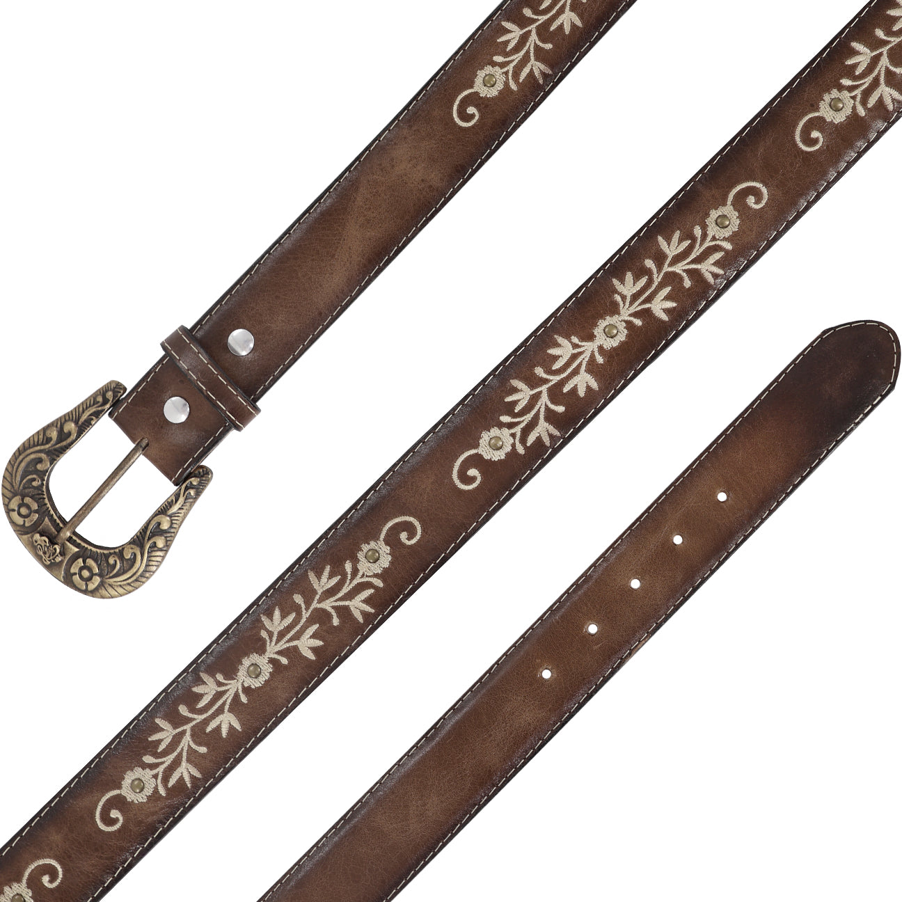 Cinto vaquero para dama modelo armonia