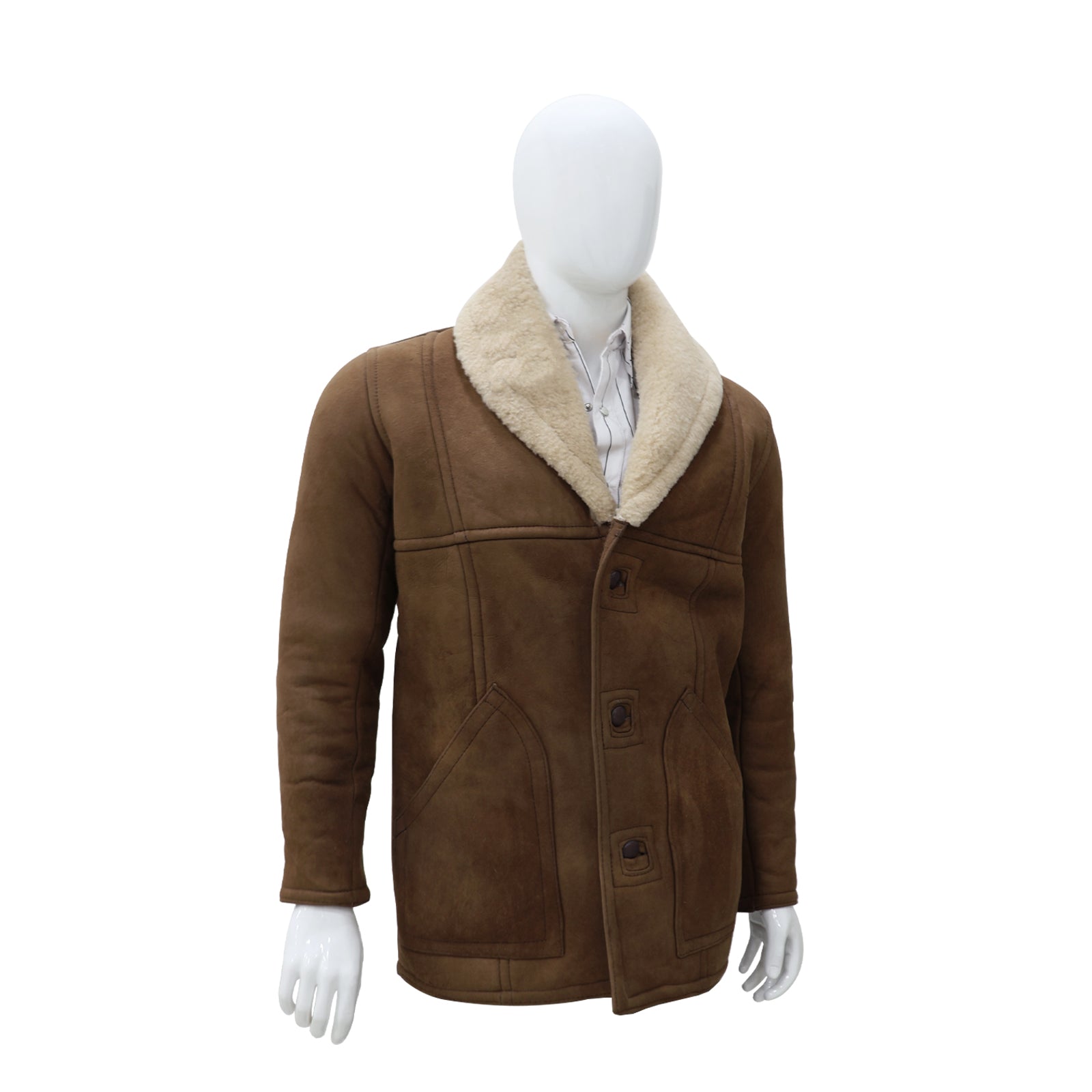 Chamarra Natural Malboro Borrego