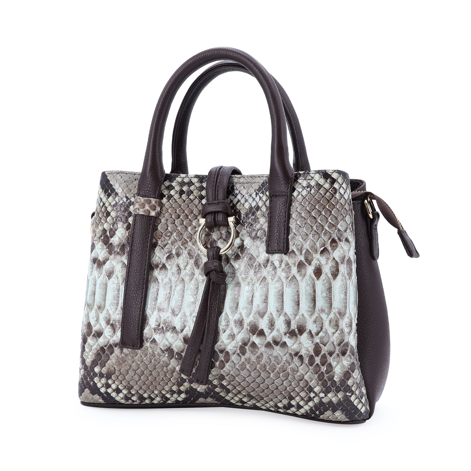 BOLSO EN PIEL GENUINA DE PITÓN