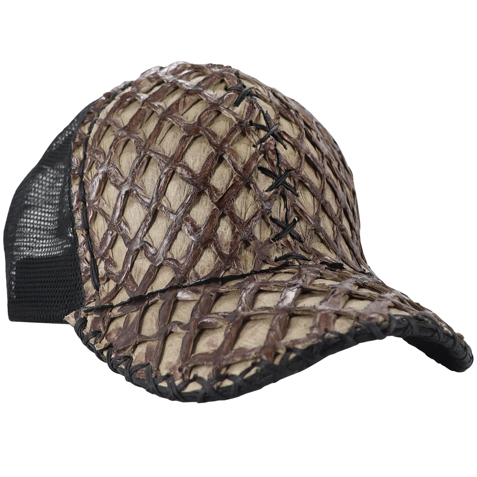 Gorra En Piel De Pescado