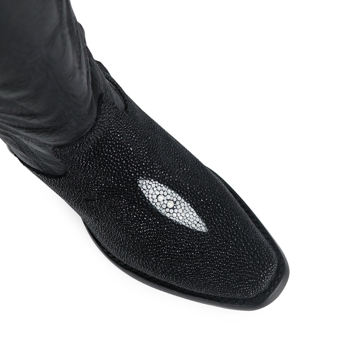 Bota vaquera para dama de piel mantarraya macho modelo Bandida