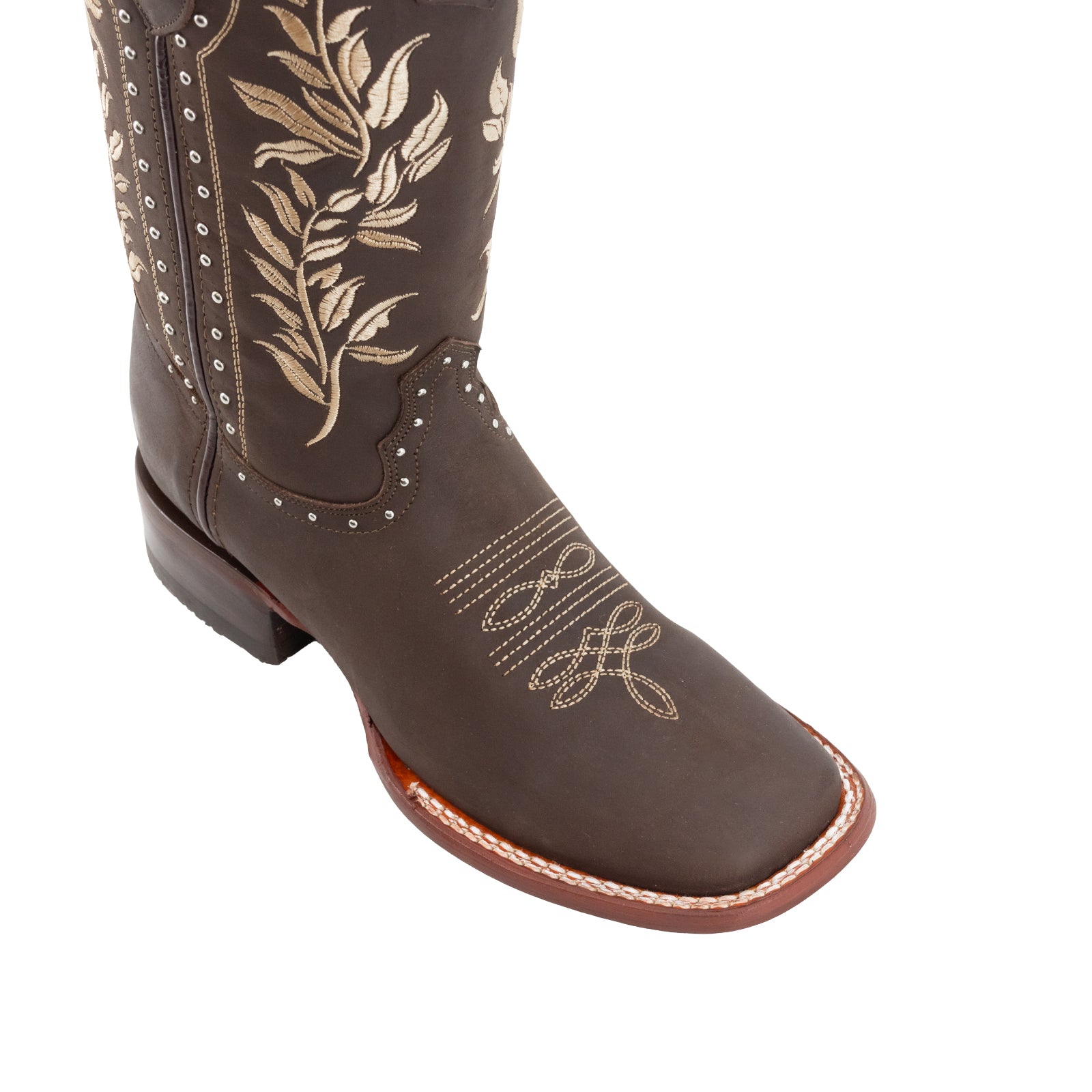 Bota vaquera para dama de piel modelo Acacia