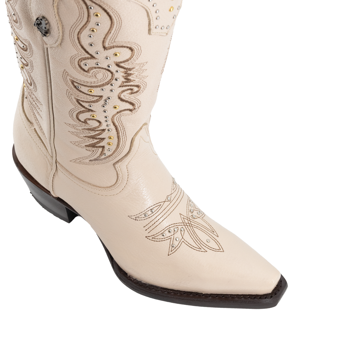 Bota vaquera para dama de piel modelo dakota