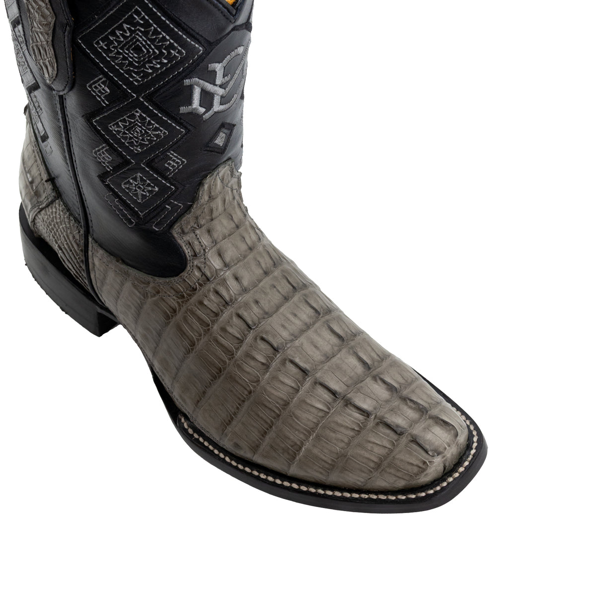 Bota Vaquera Dubai Para Caballero Piel Cocodrilo Cola