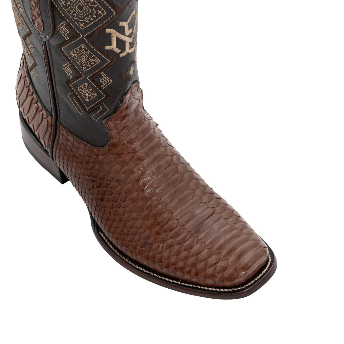Bota Vaquera Dubai Para Caballero Piel Pitón