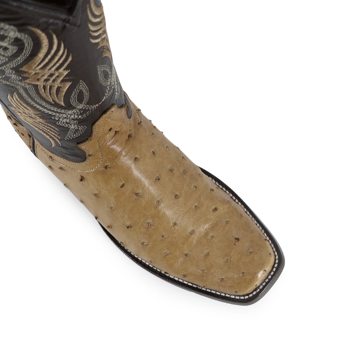 Bota Vaquera Dubai Para Caballero Piel De Avestruz