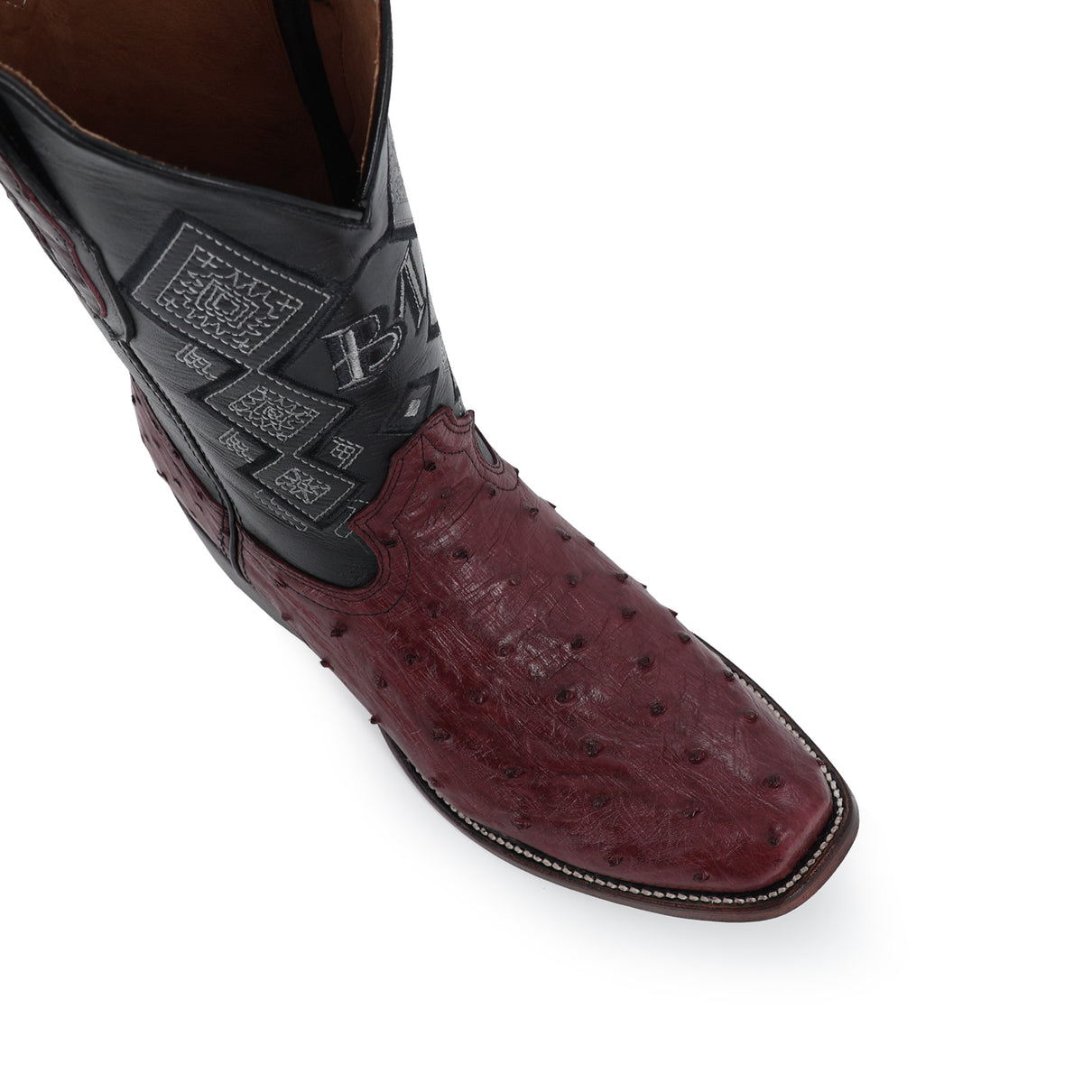 Bota Vaquera Dubai Para Caballero Piel De Avestruz